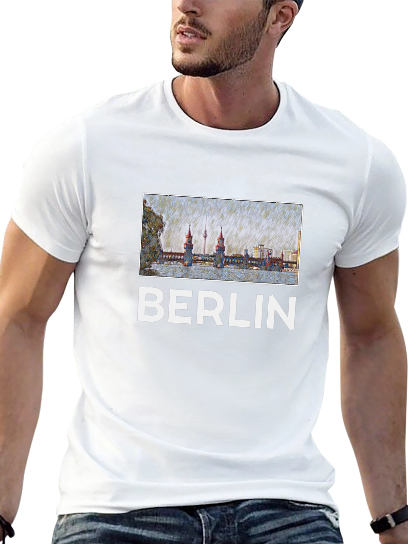 Berlin T-Shirt - Cityscape Graphic Tee