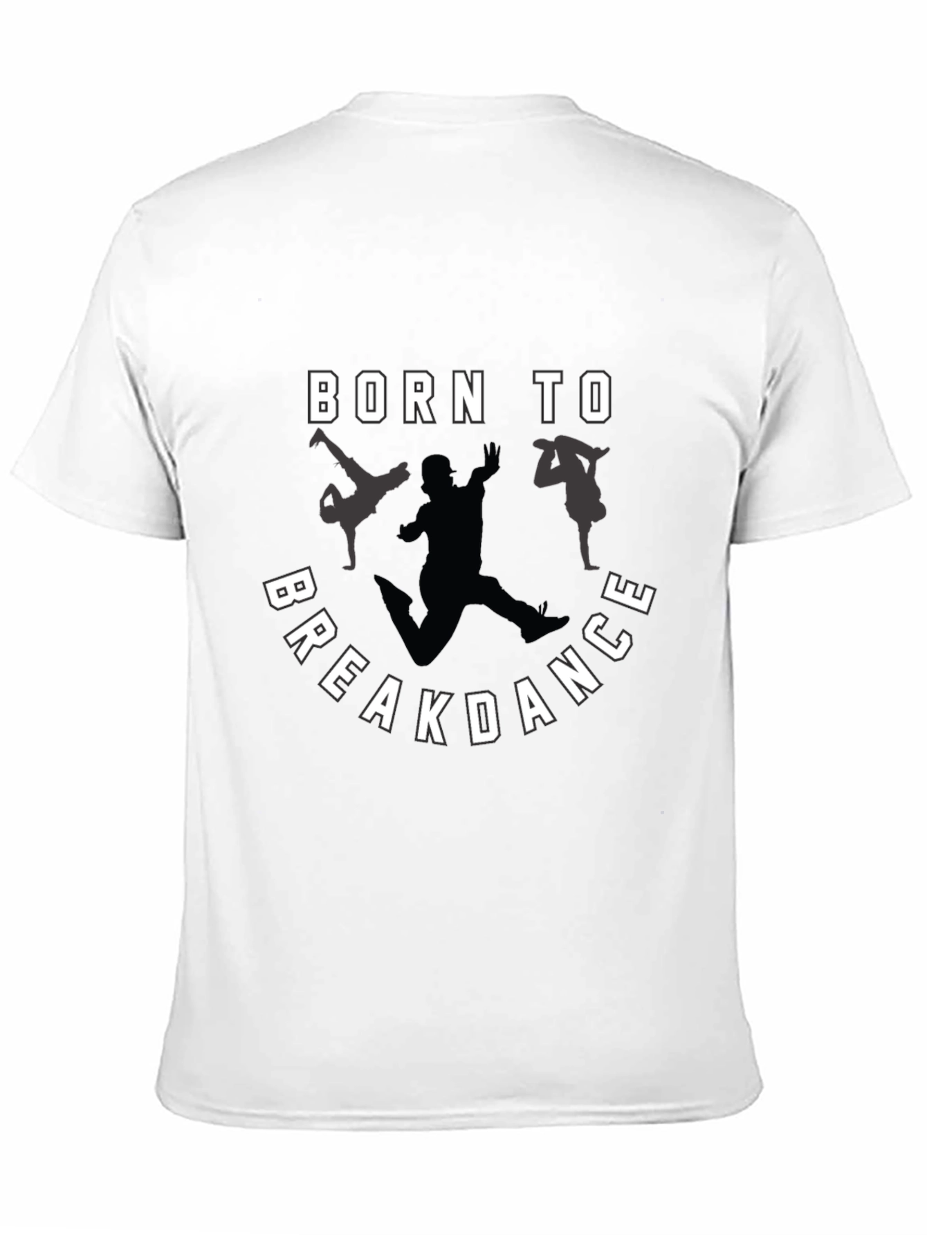 Born to Breakdance Graphic Tee - Black