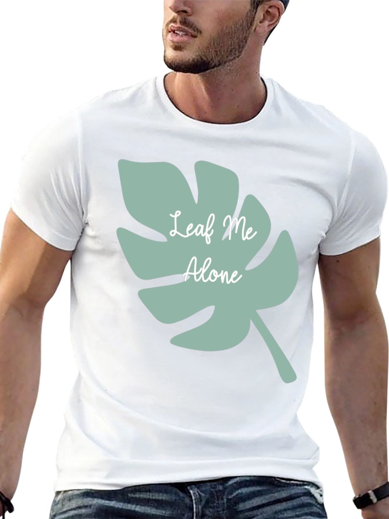 Leaf Me Alone T-Shirt - Comfy Casual Tee
