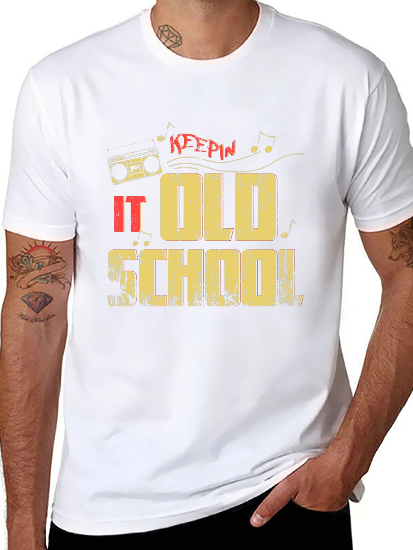 Keepin It Old School Retro T-Shirt