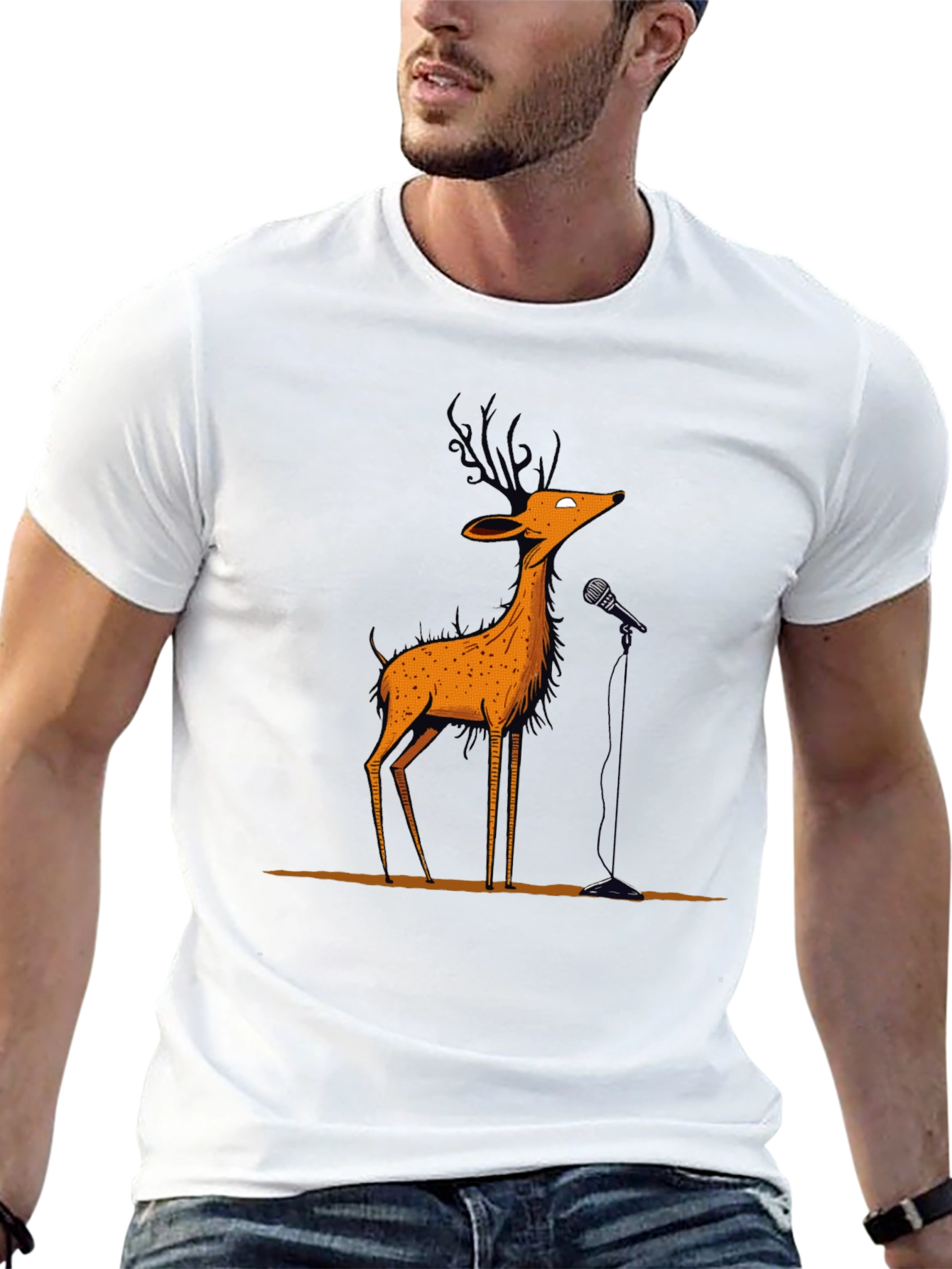 Deer Stand-Up Comedy T-Shirt