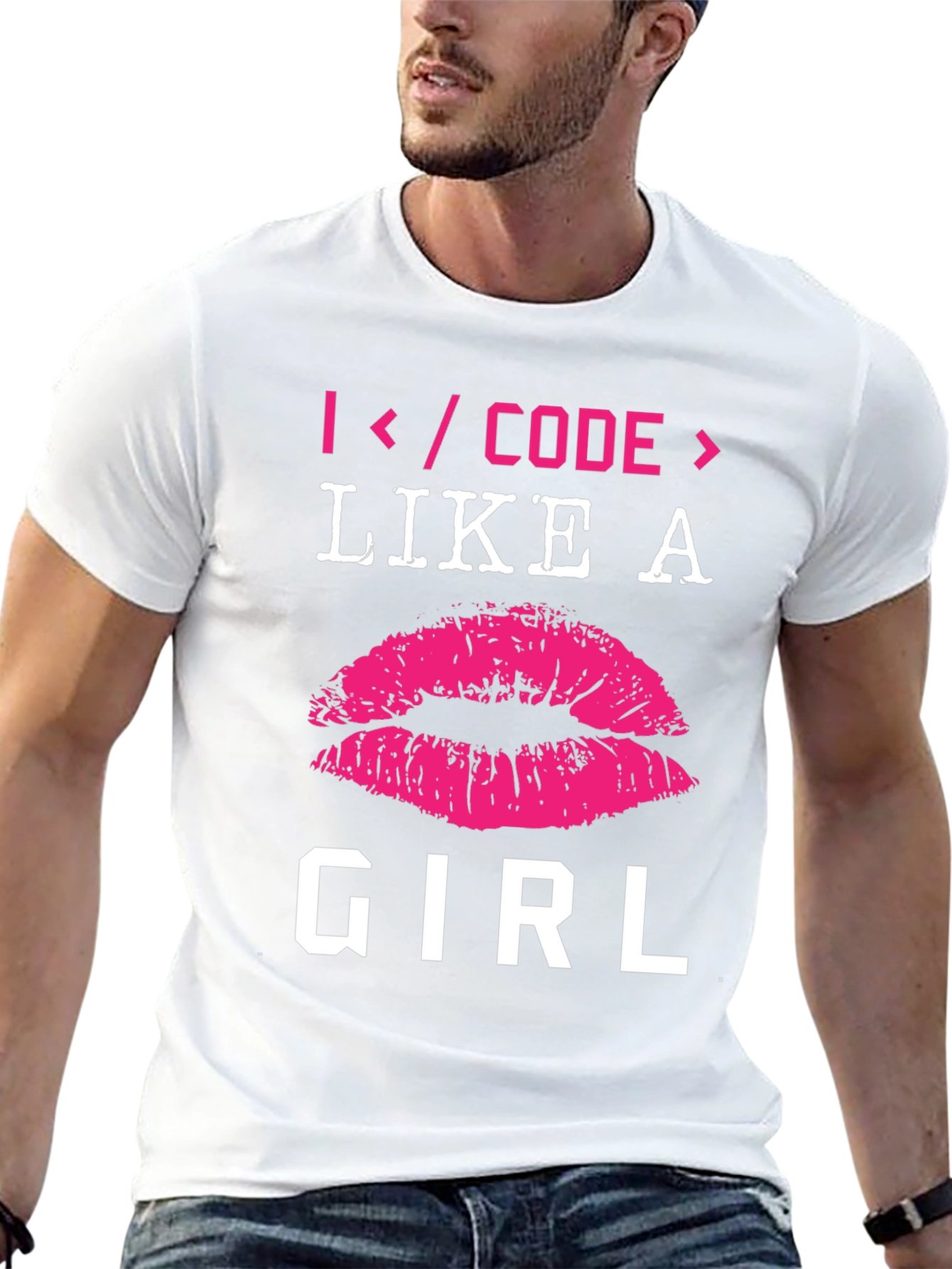 I Code Like a Girl T-Shirt - Programmer Gift