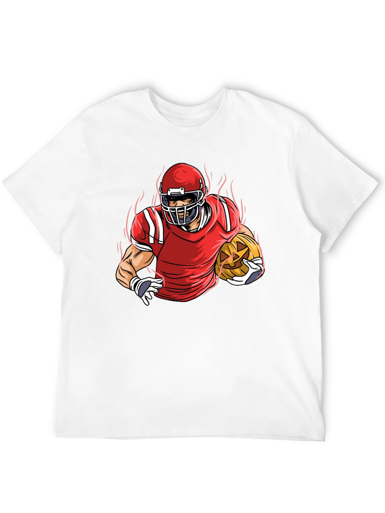 Football Pumpkin T-Shirt