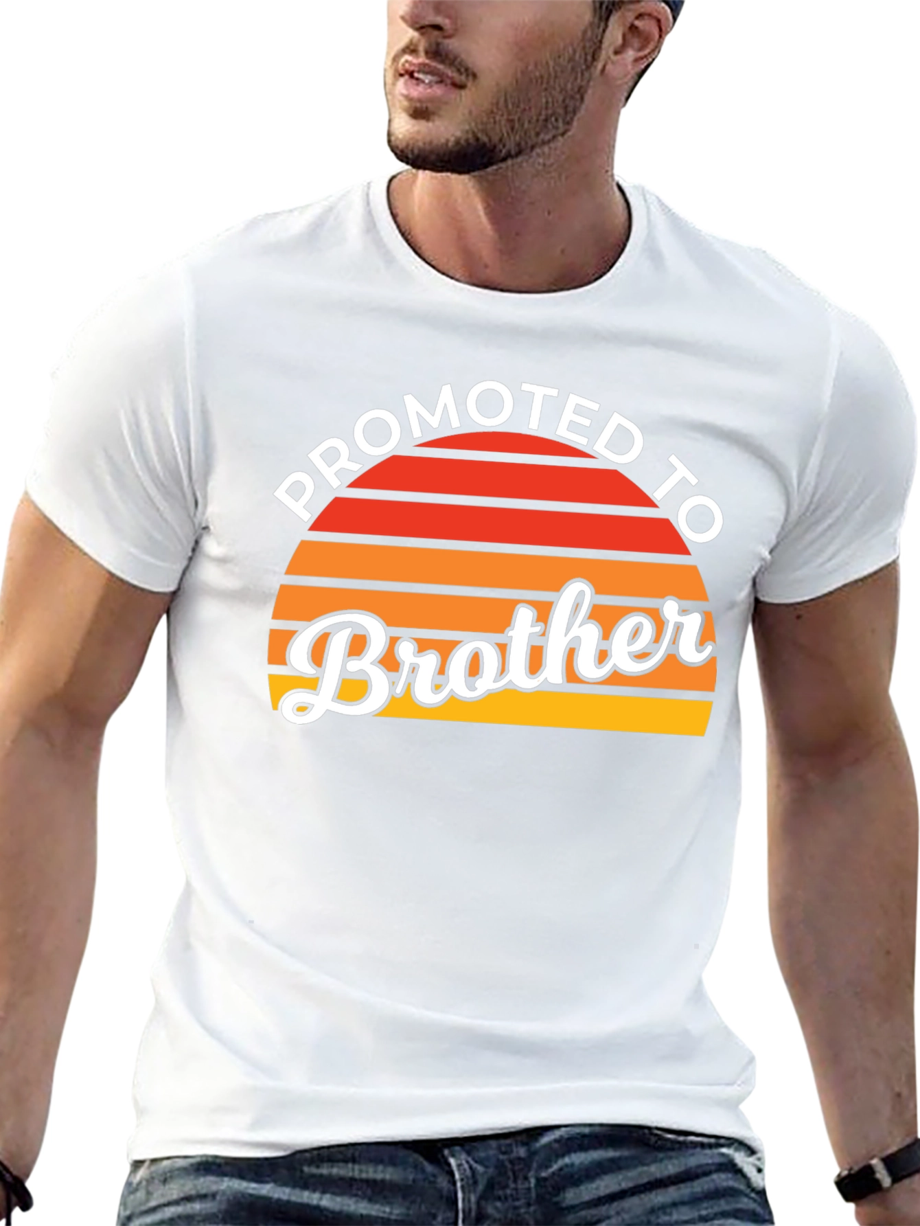 Promoted to Brother Graphic Tee