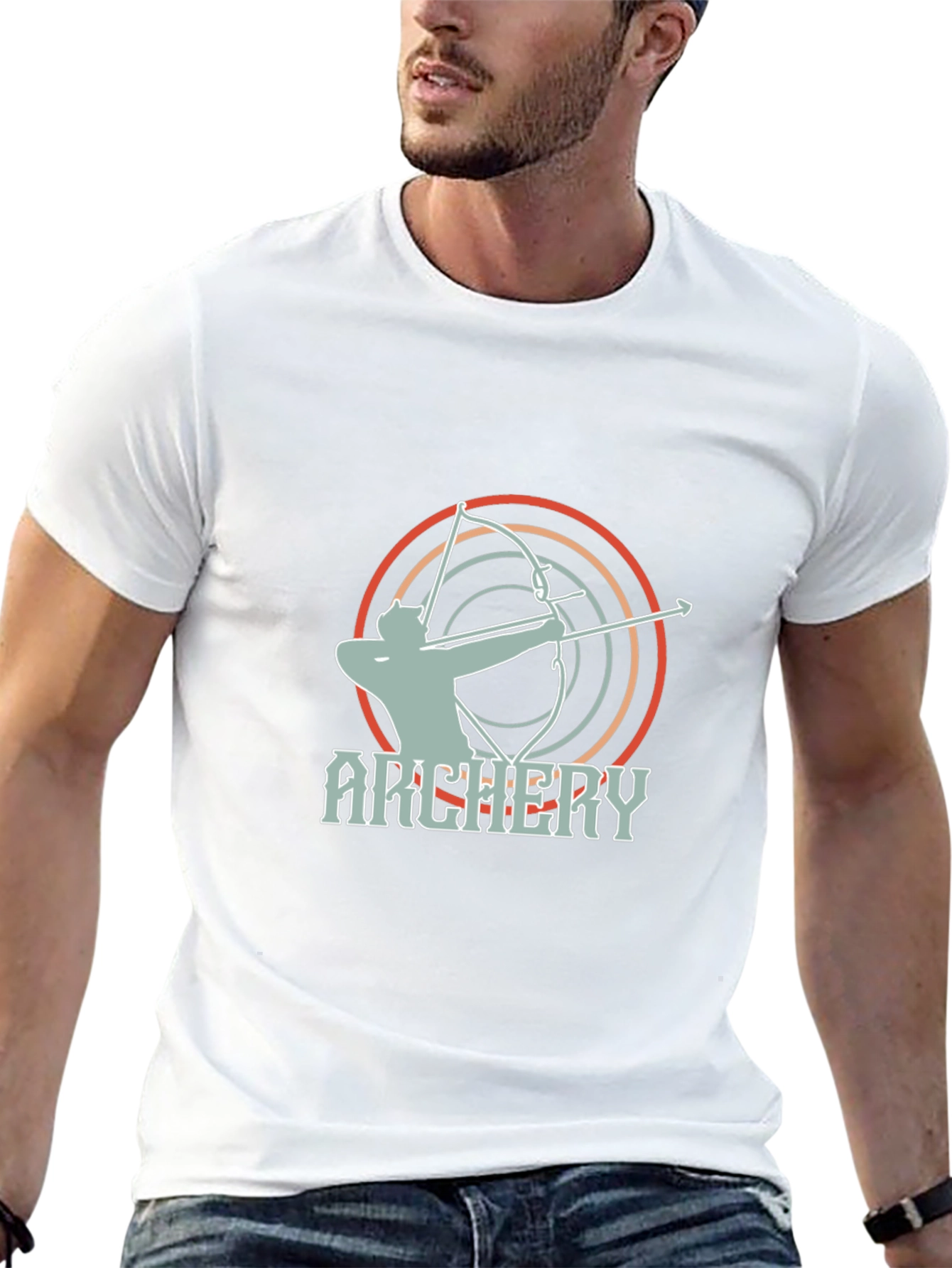 Archery Target Graphic T-Shirt