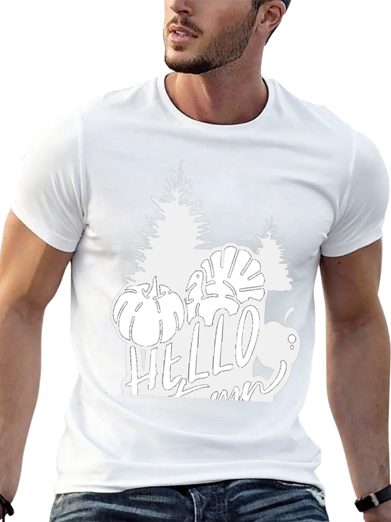 Hello Autumn Graphic Tee