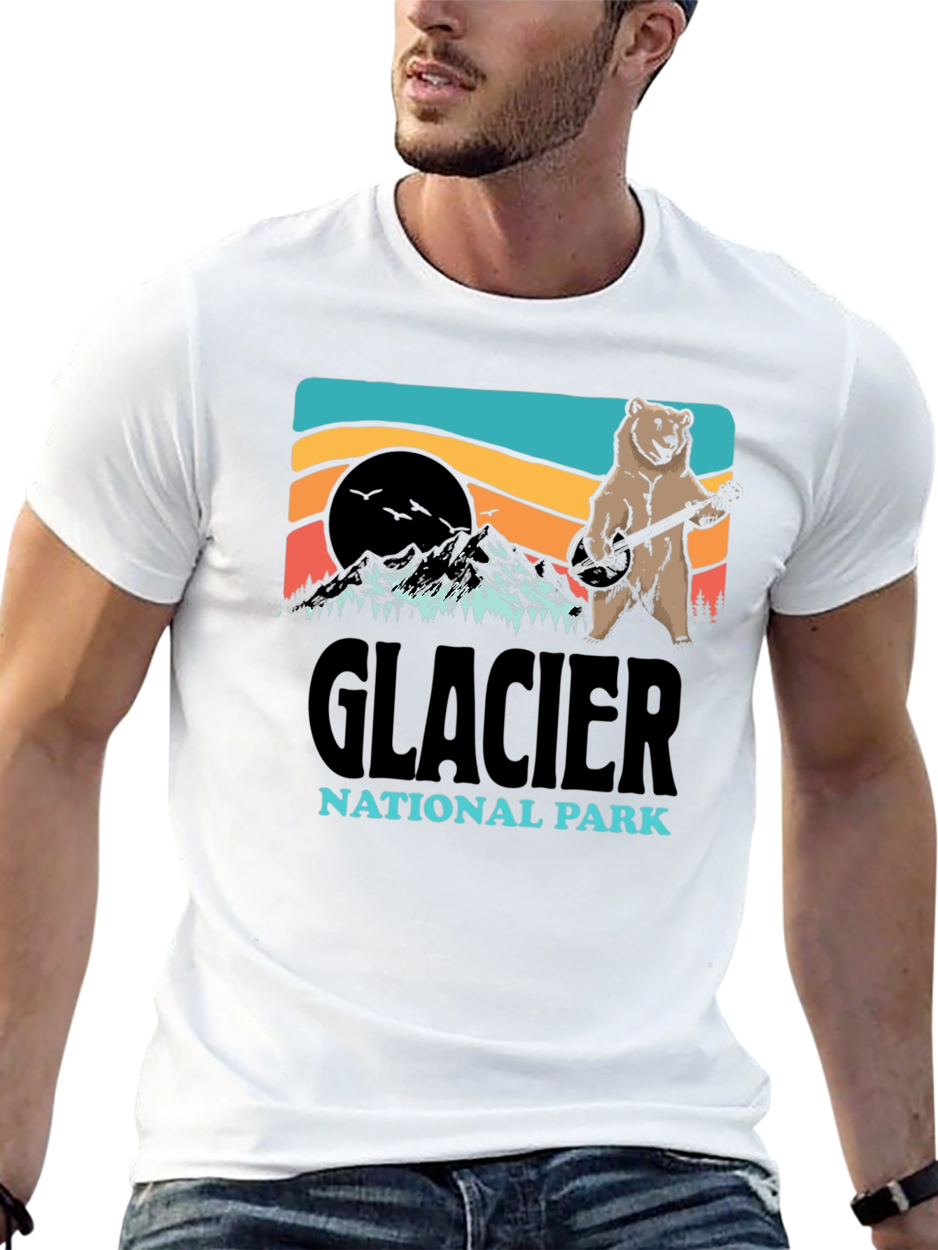 Glacier National Park Bear T-Shirt