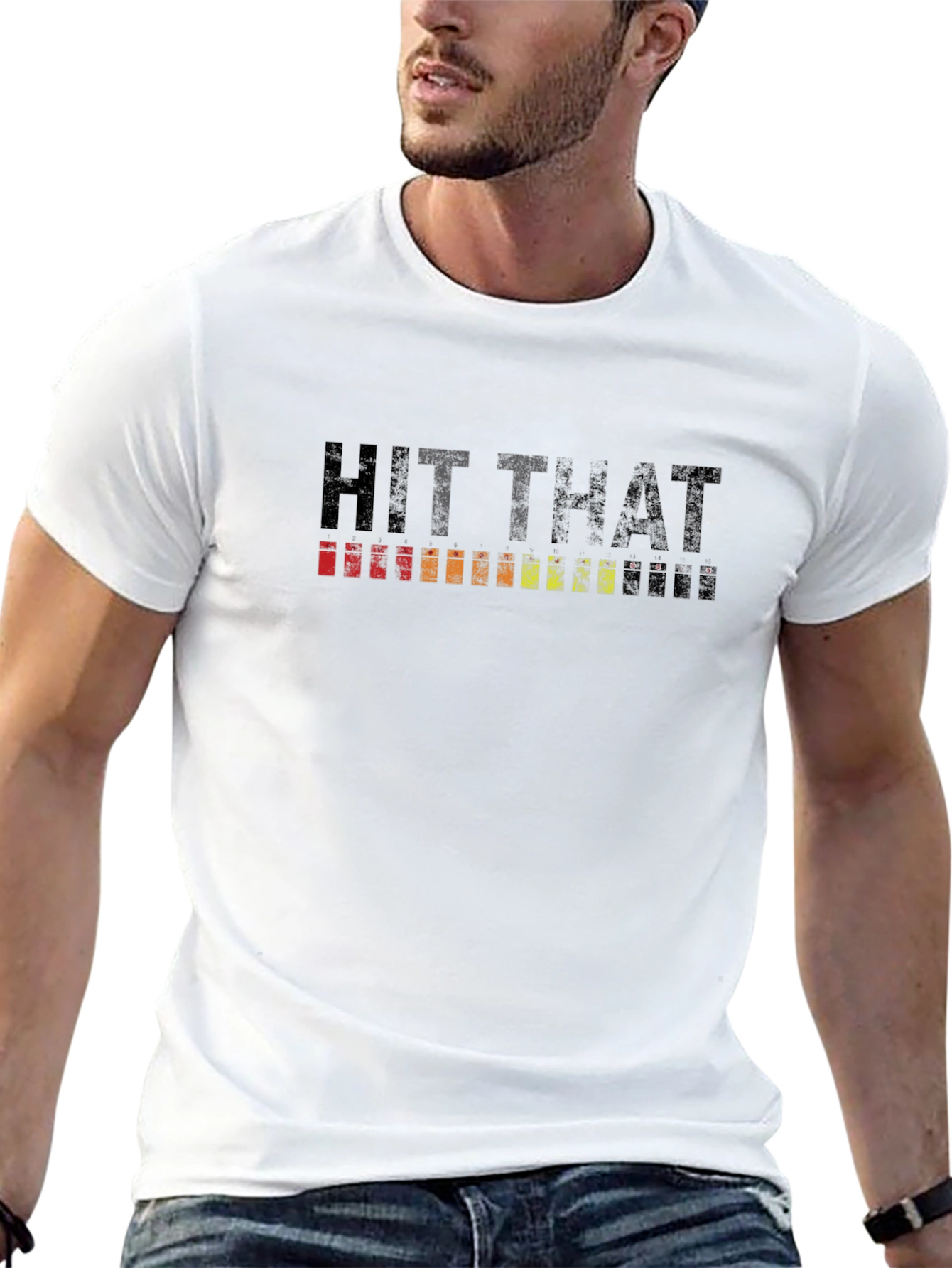Hit That Graphic Tee - Retro Vibe Black T-Shirt