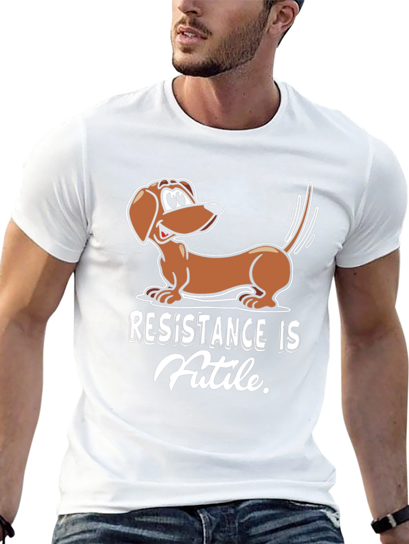Resistance Is Futile Dachshund T-Shirt