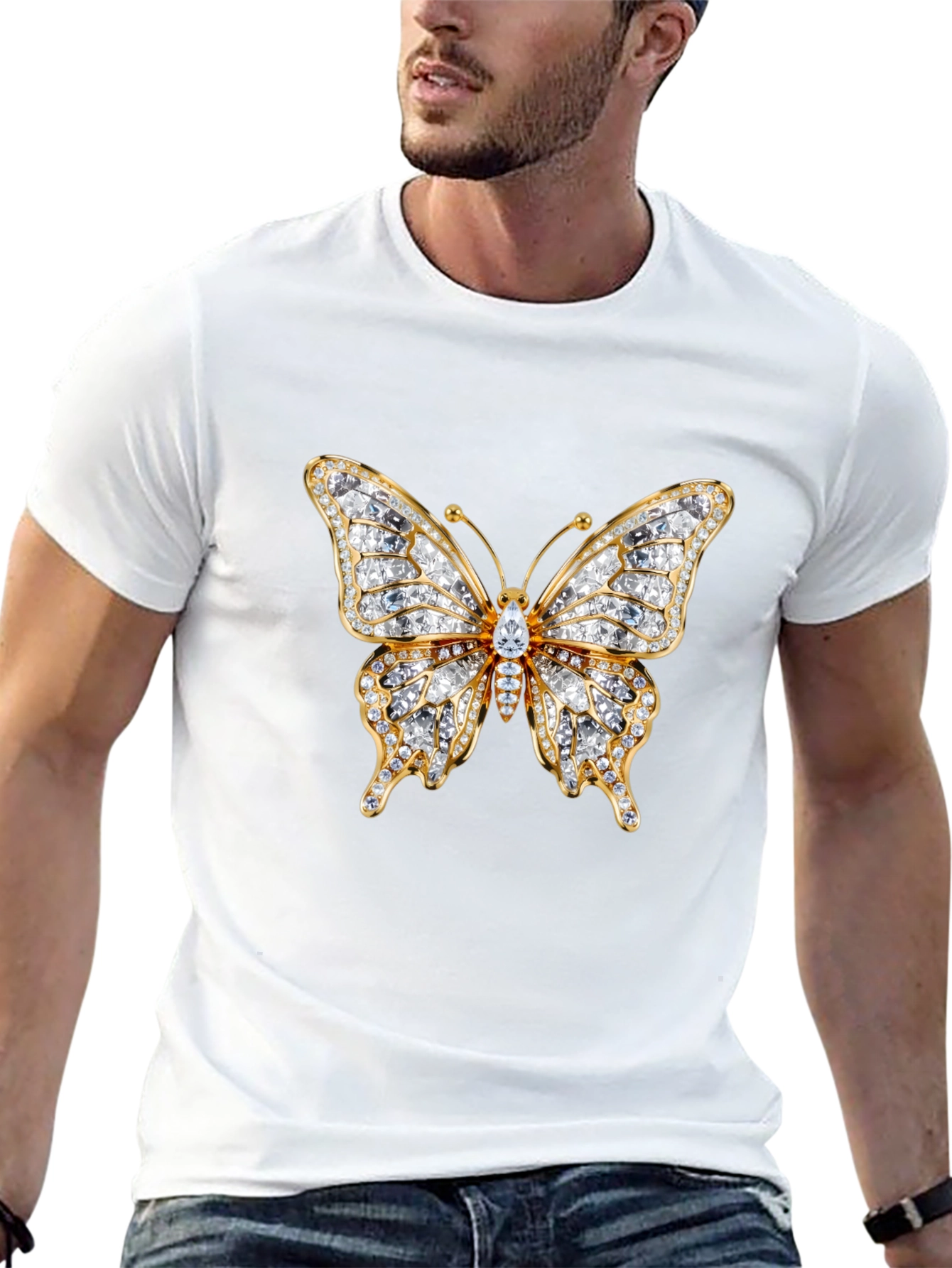 Butterfly Jewel Graphic Tee