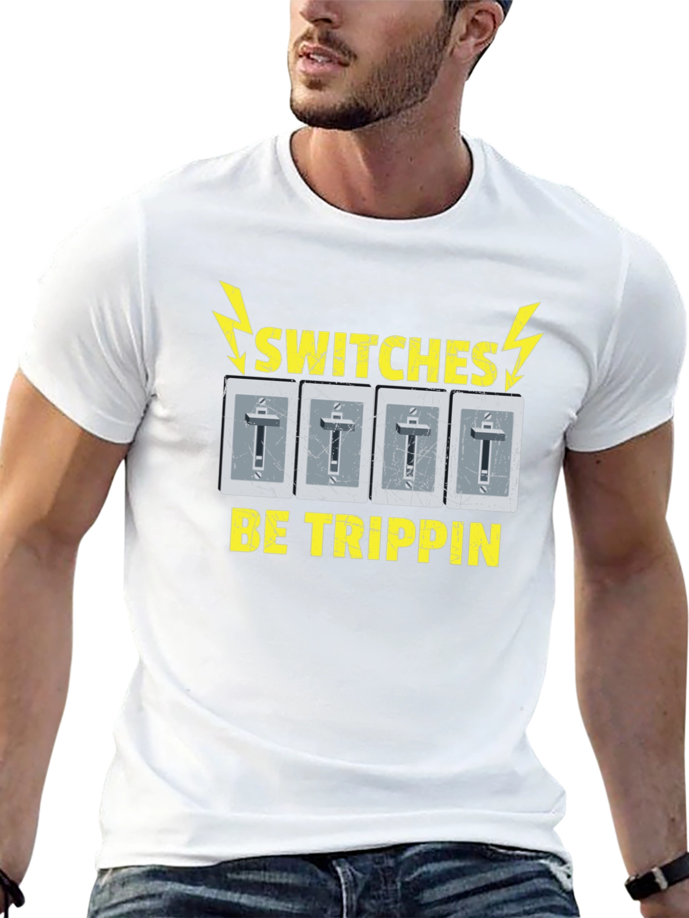 Switches Be Trippin Funny Graphic T-Shirt