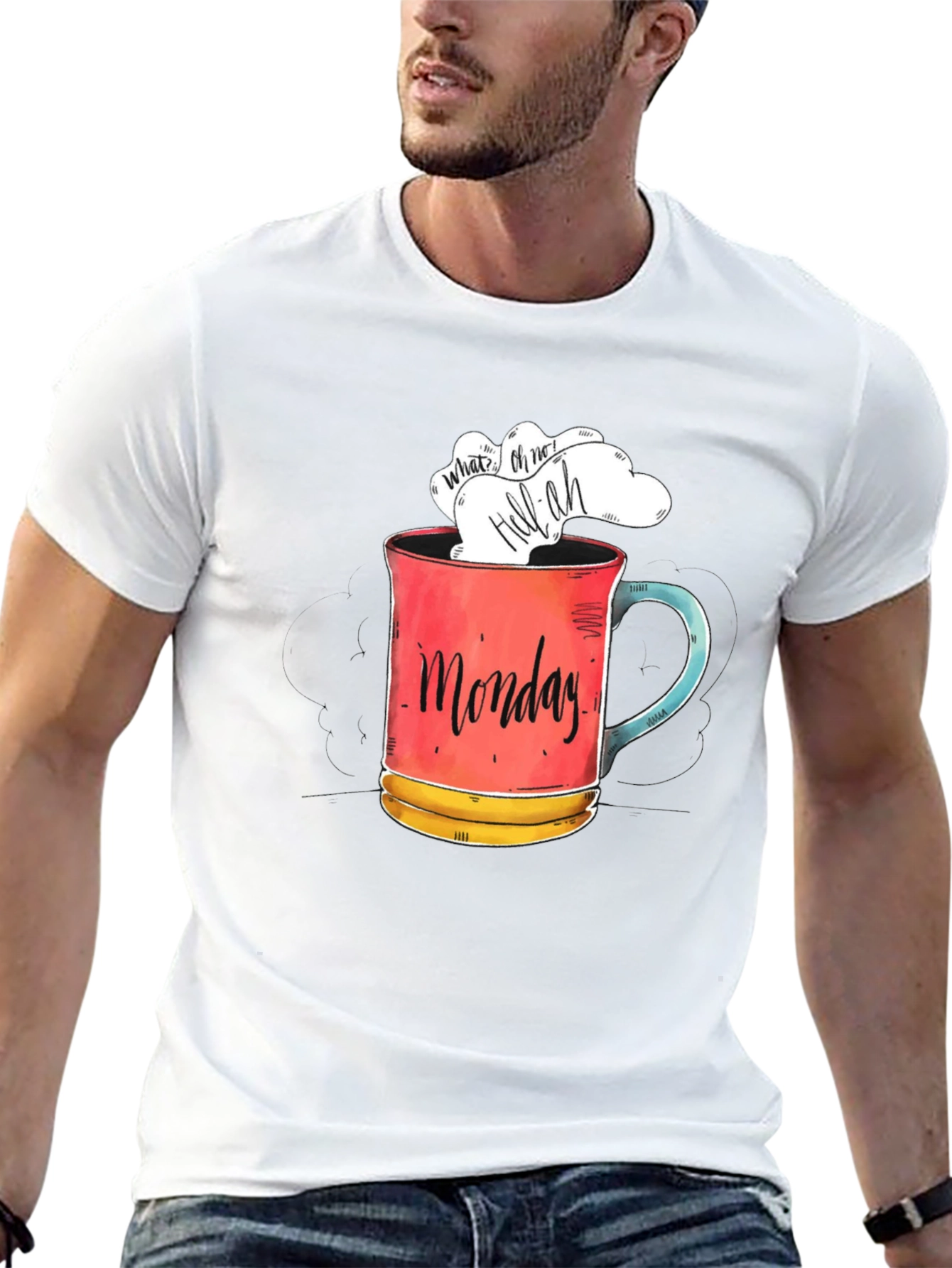 Monday Coffee Graphic Tee