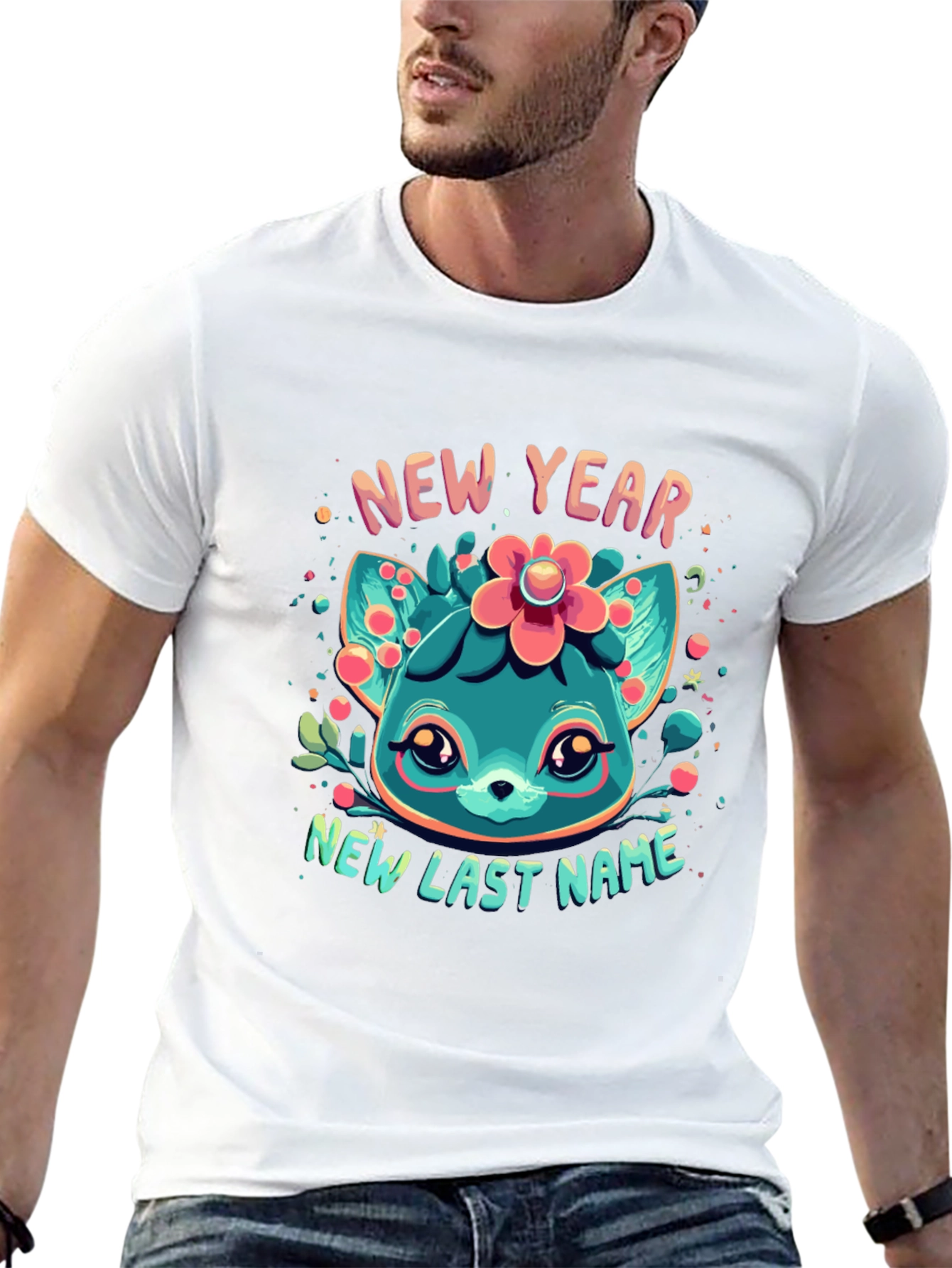 New Year New Last Name Graphic Tee
