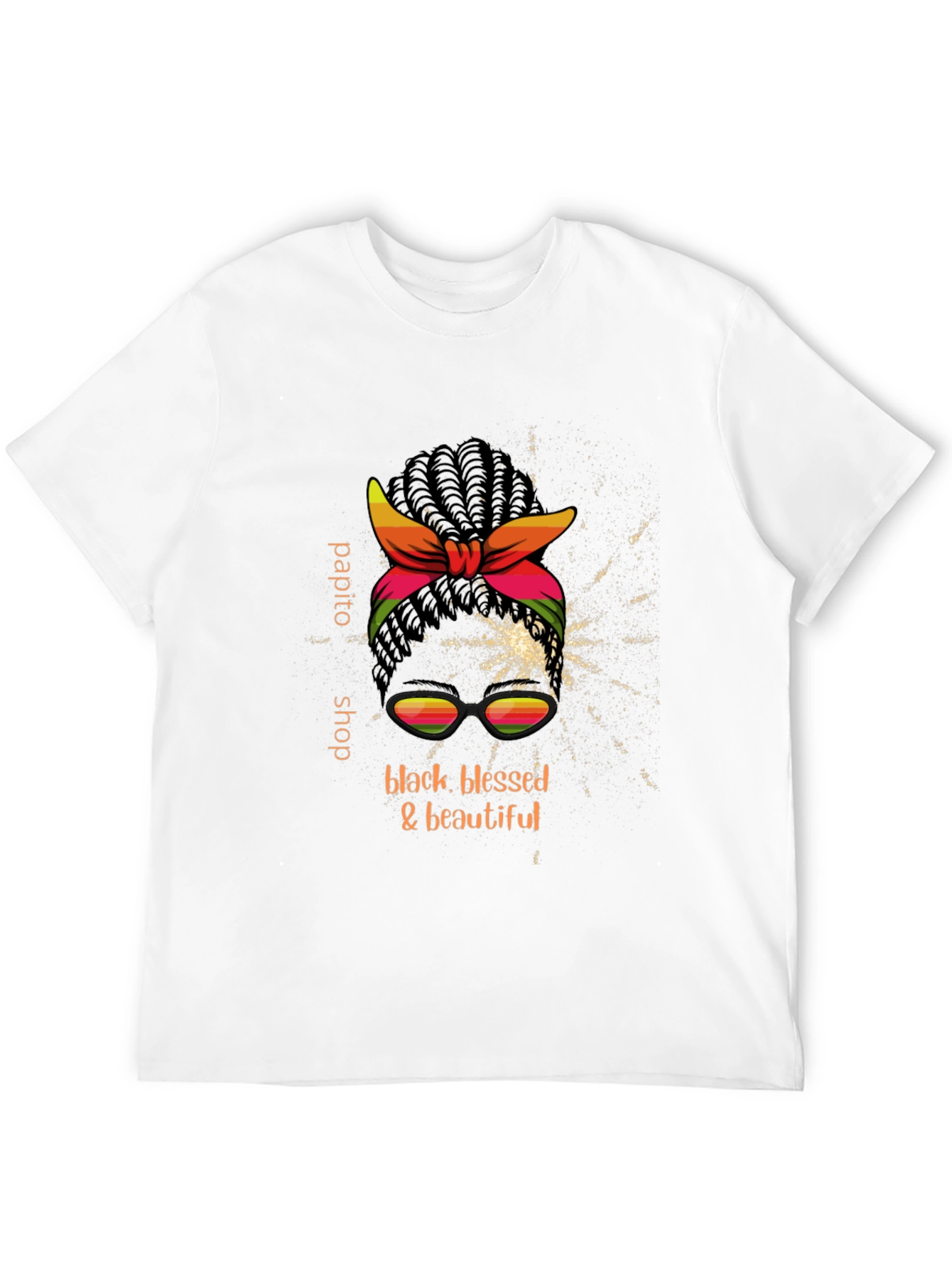 Black Blessed & Beautiful Graphic Tee