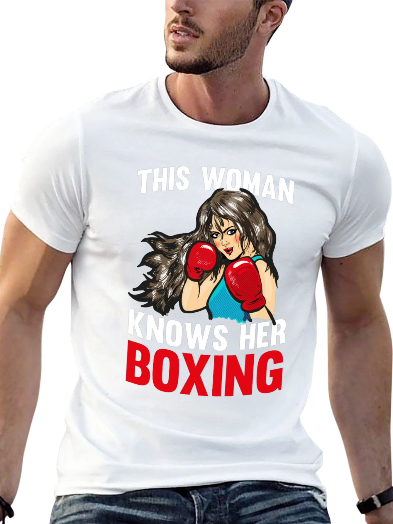 This Woman Knows Her Boxing T-Shirt