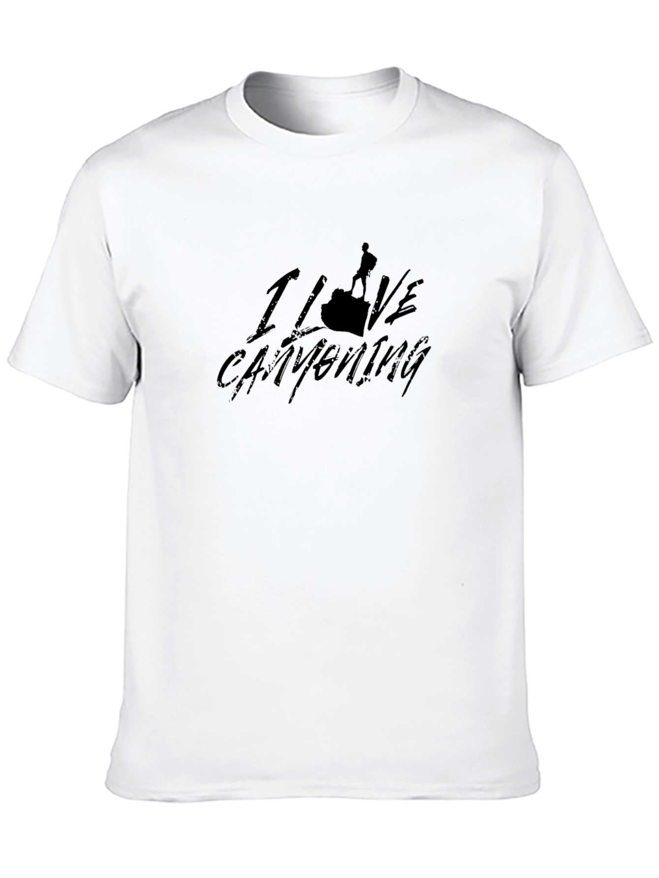 I Love Canyoning Black T-Shirt