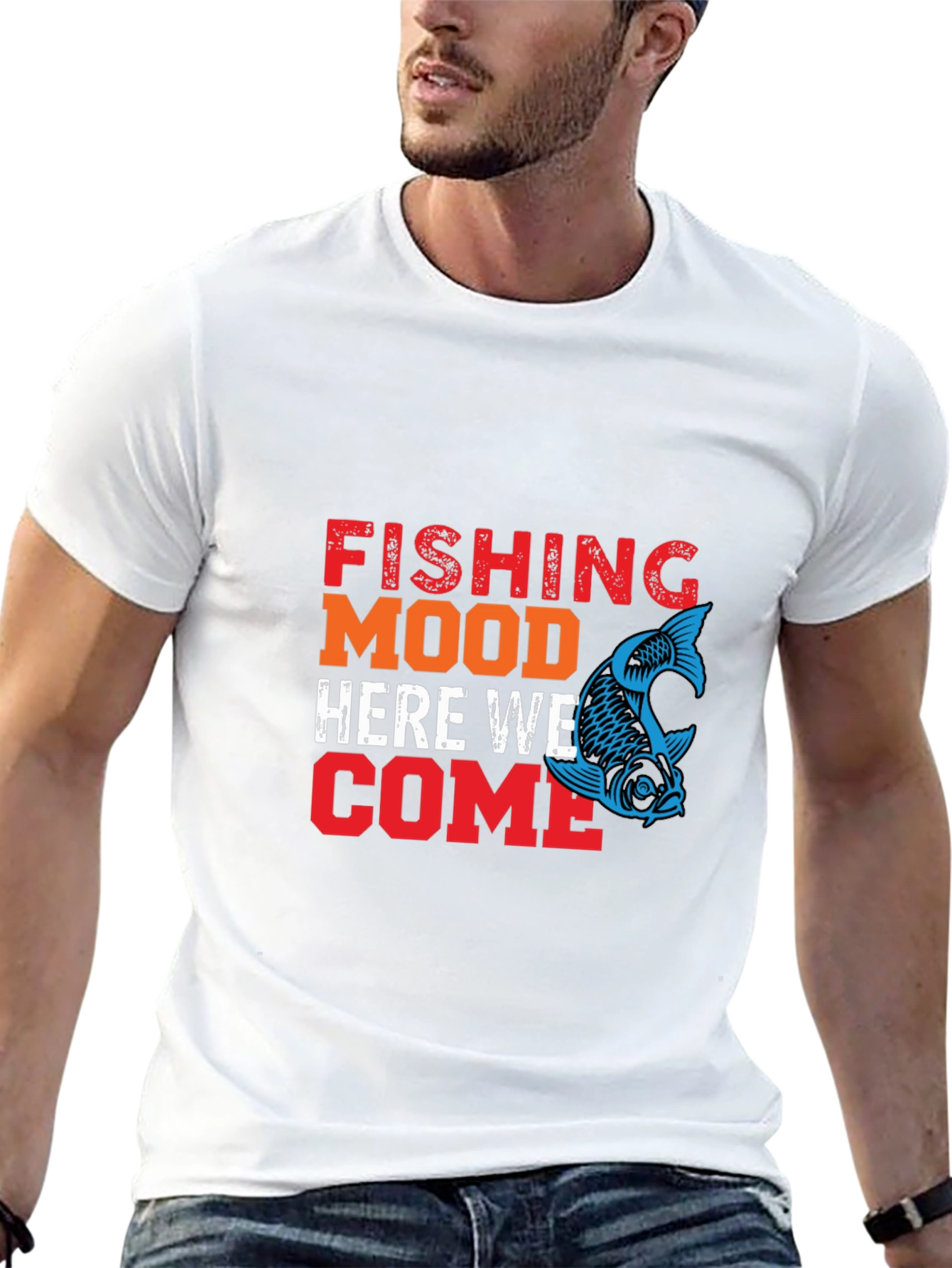 Fishing Mood T-Shirt Here We Come Tee
