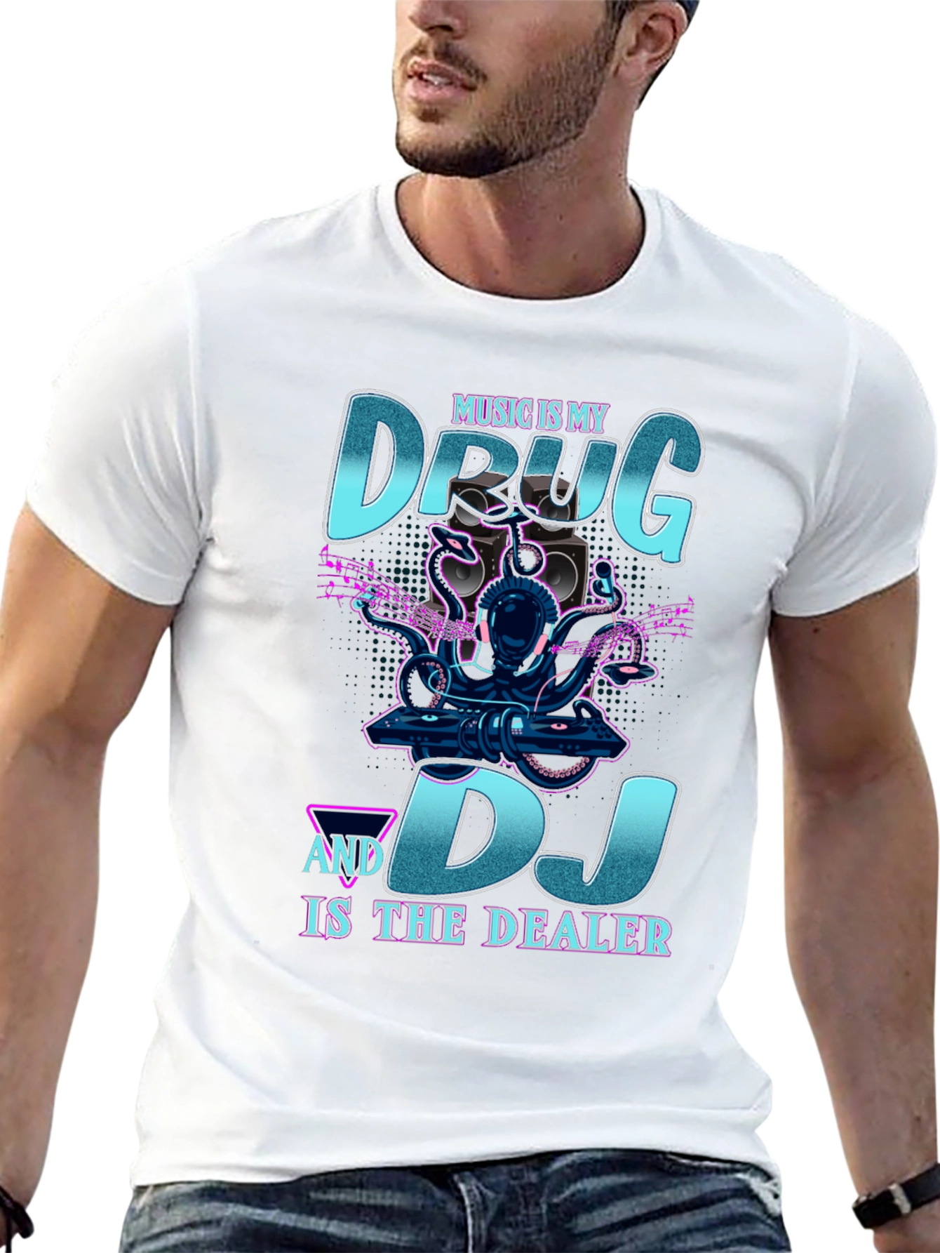 Music is My Drug DJ T-Shirt
