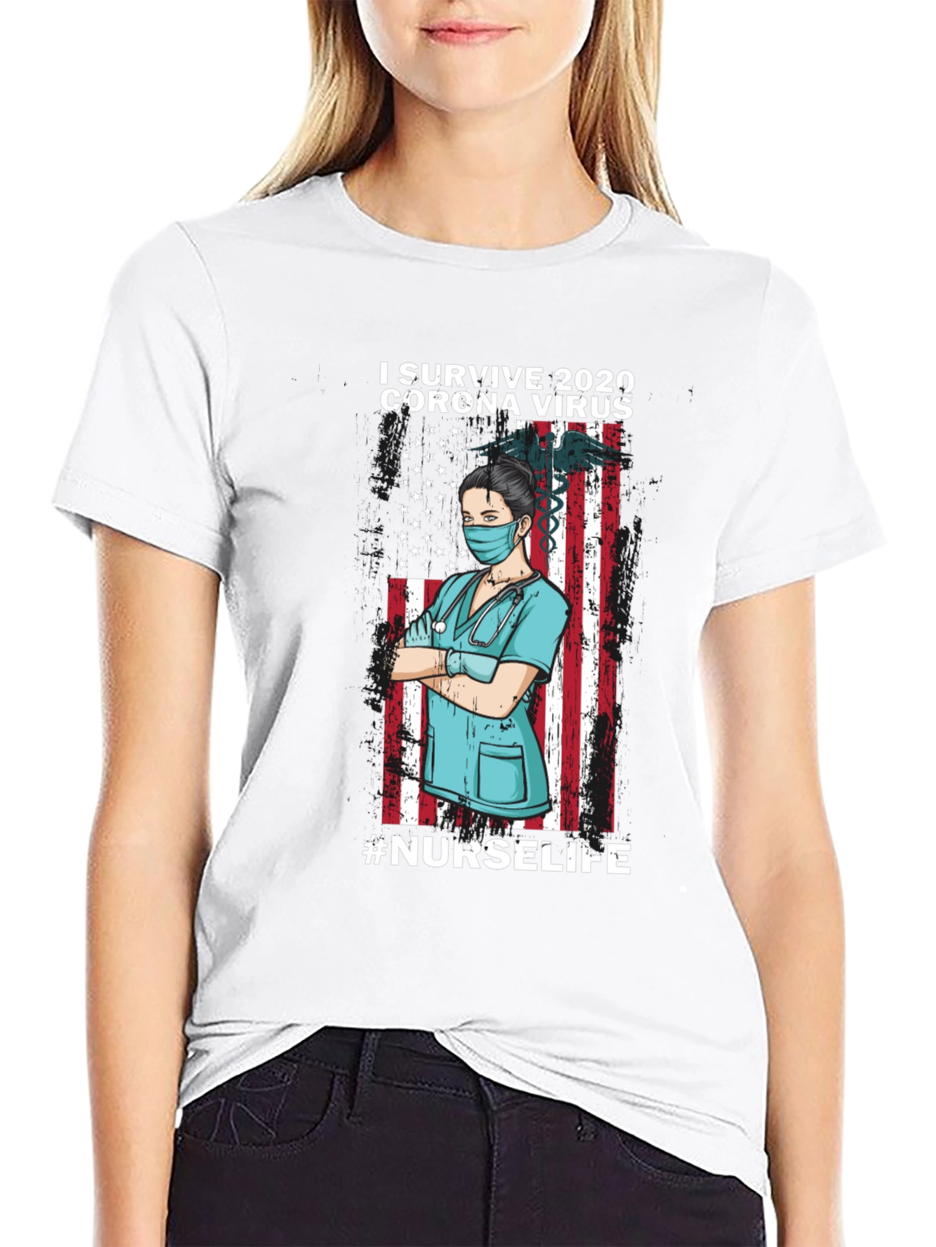 I Survived 2020 Nurse T-Shirt