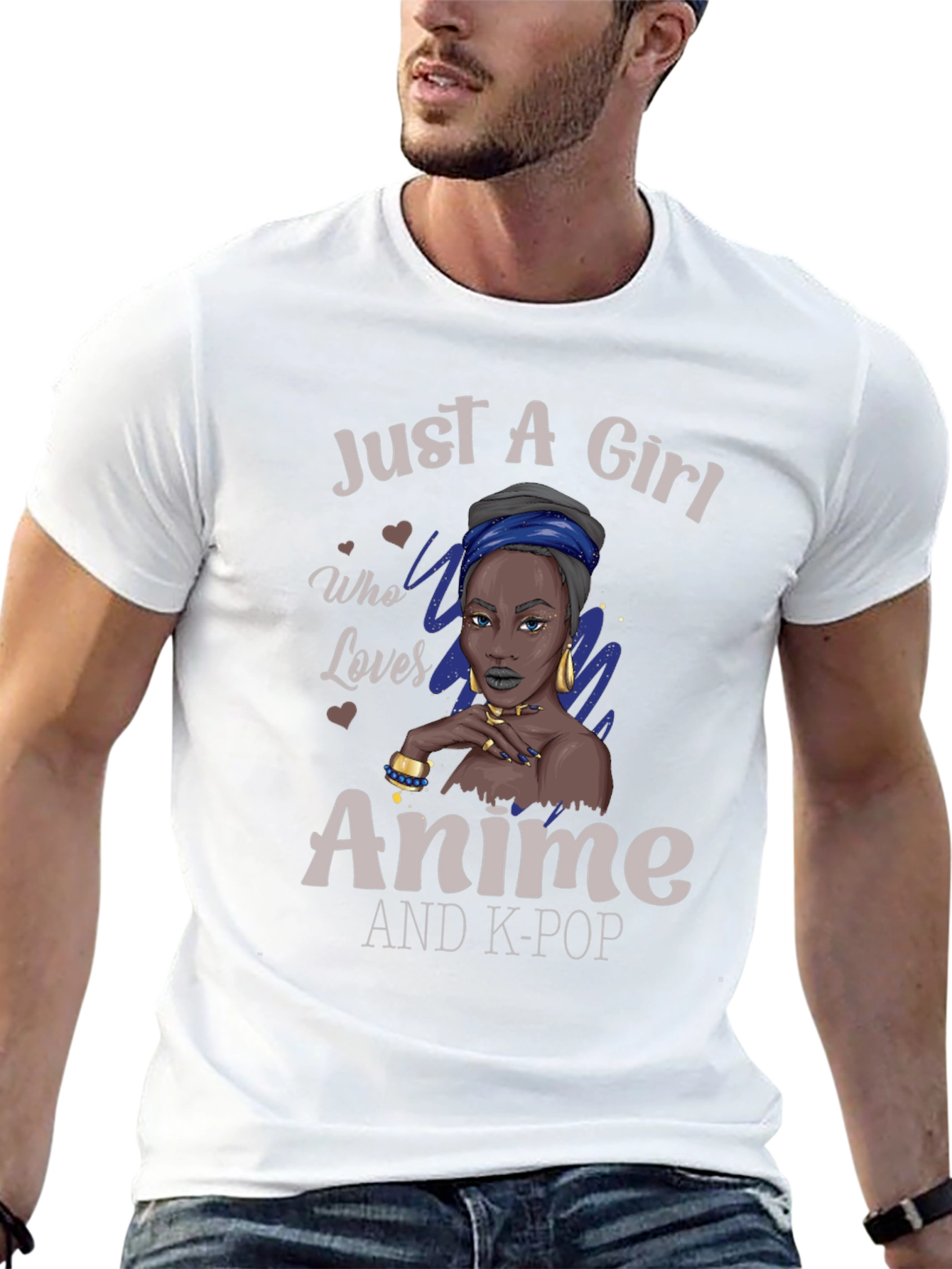 Just A Girl Who Loves Anime & K-Pop T-Shirt
