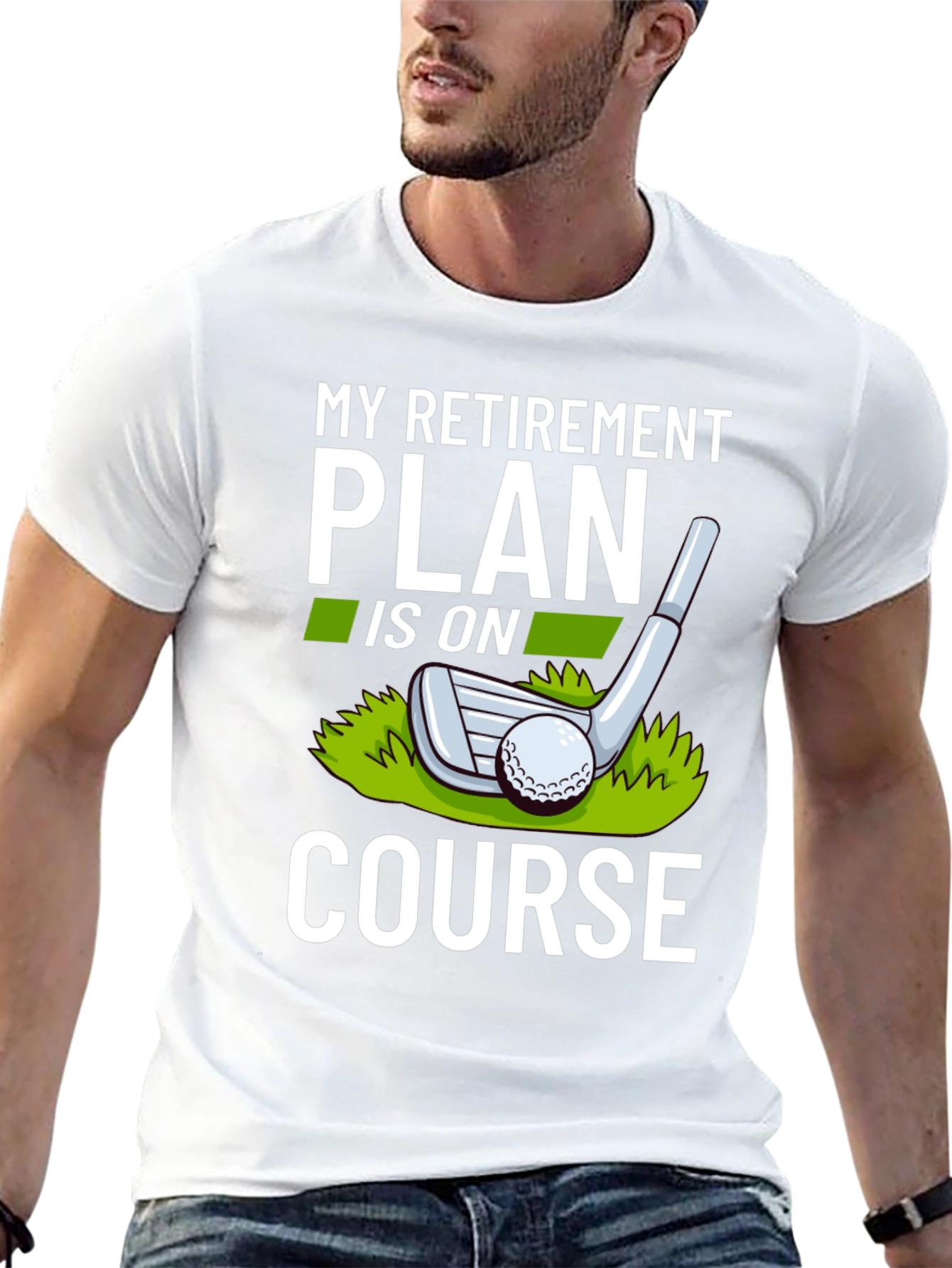 Retirement Plan Golf T-Shirt