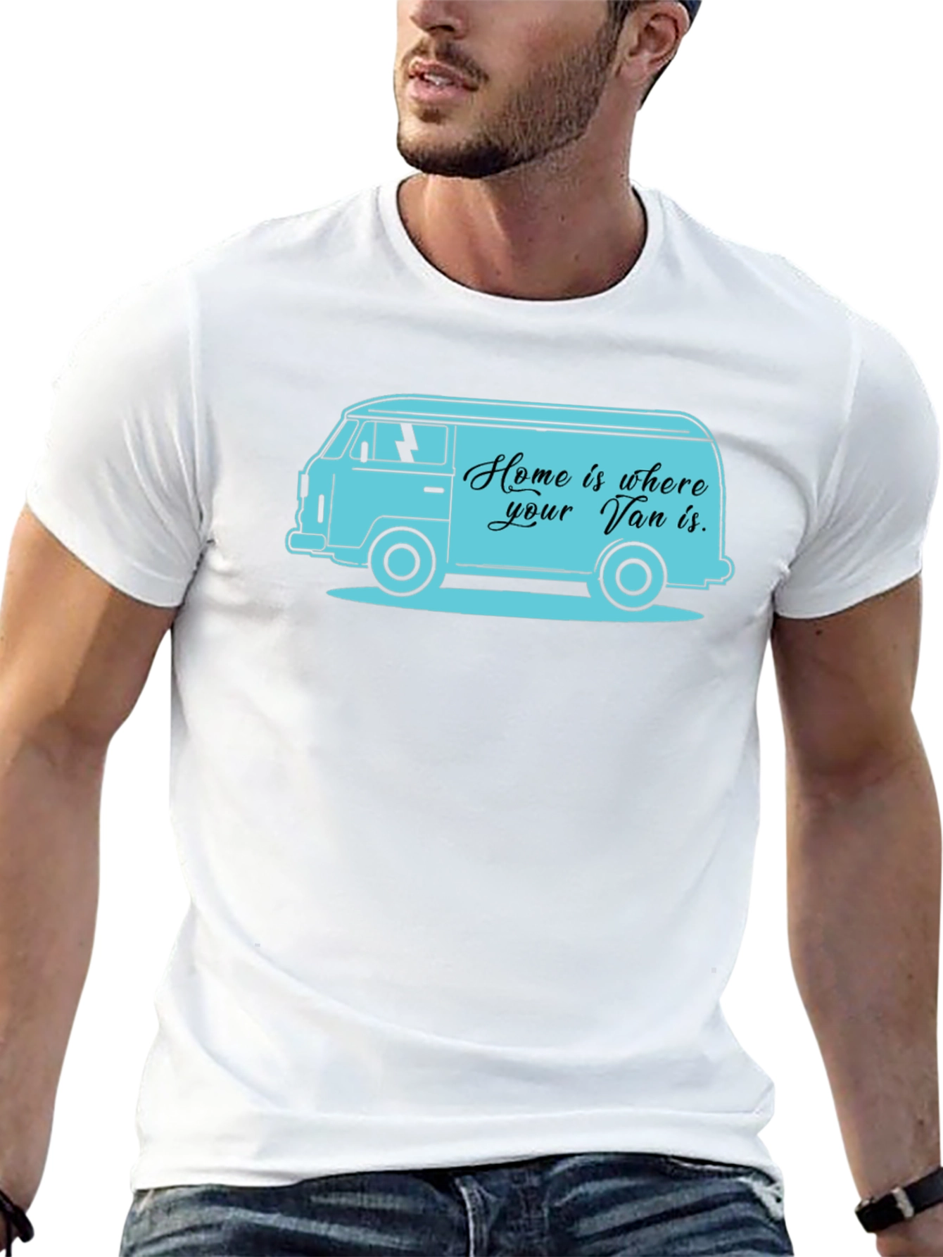Home Is Where Your Van Is Graphic Tee