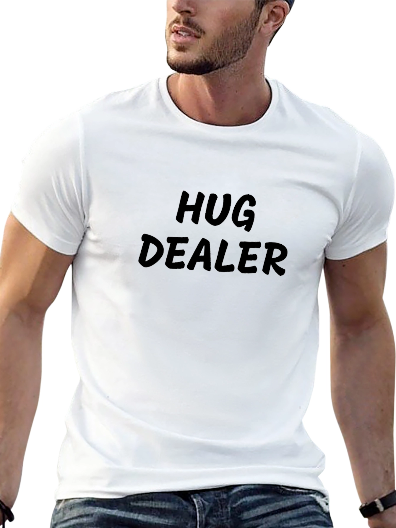 Hug Dealer Black T-Shirt