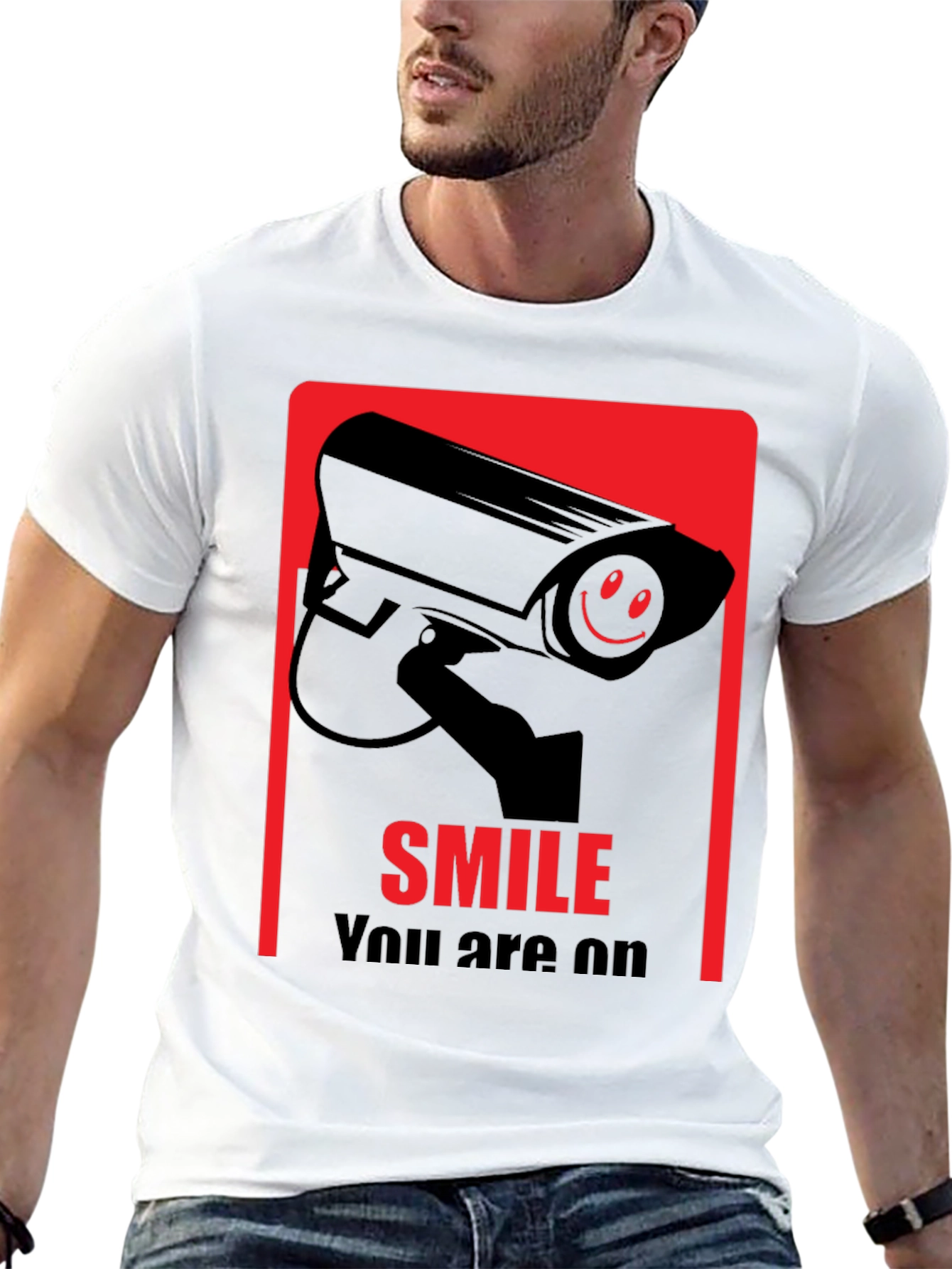 Smile Camera Graphic Tee