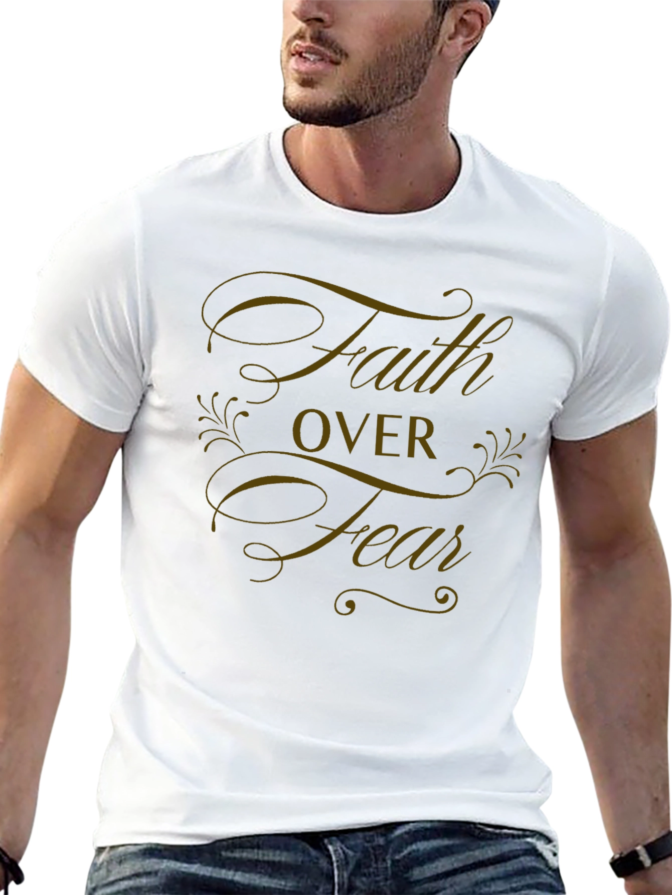 Faith Over Fear Graphic T-Shirt