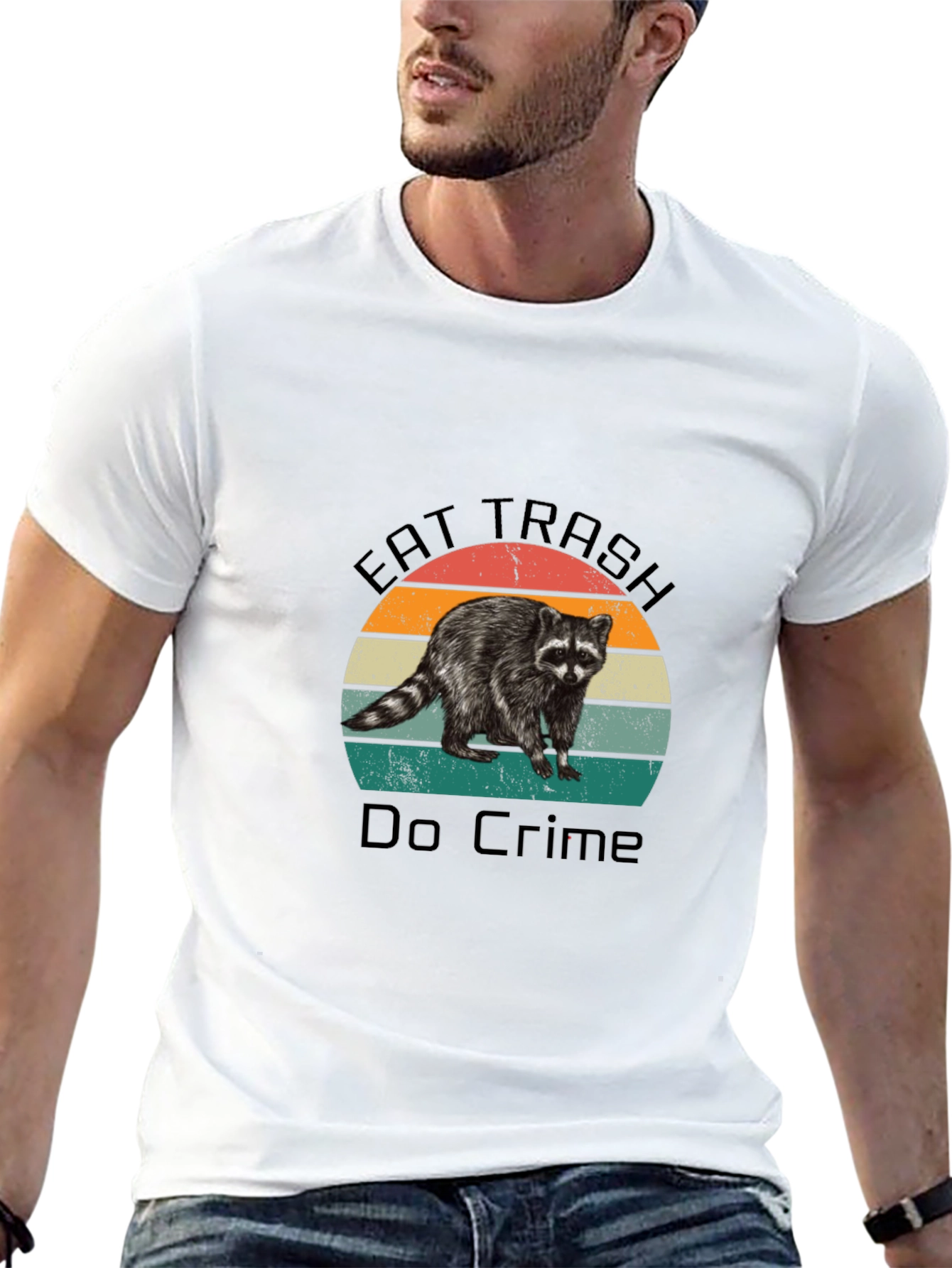 Eat Trash Do Crime Raccoon T-Shirt