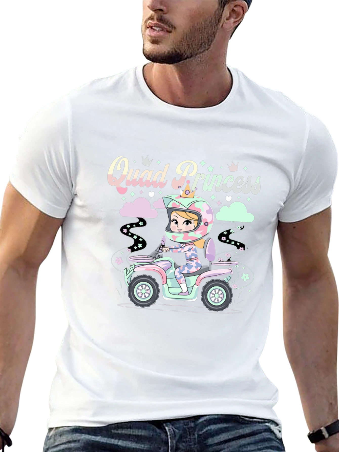 Quad Princess Graphic T-Shirt
