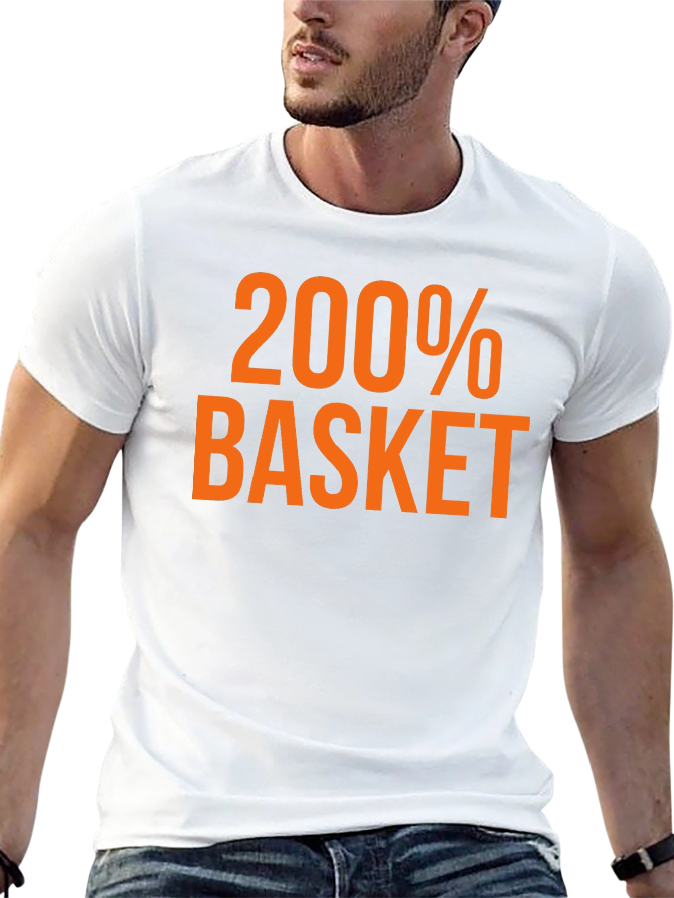 200% Basket Black T-Shirt