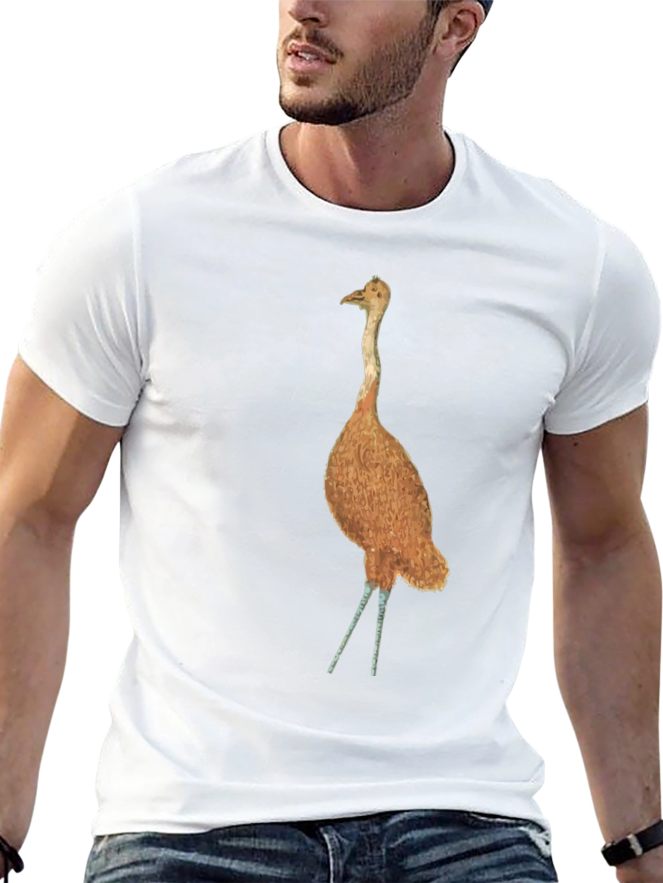 Bird Art T-Shirt - Unique Animal Graphic Tee