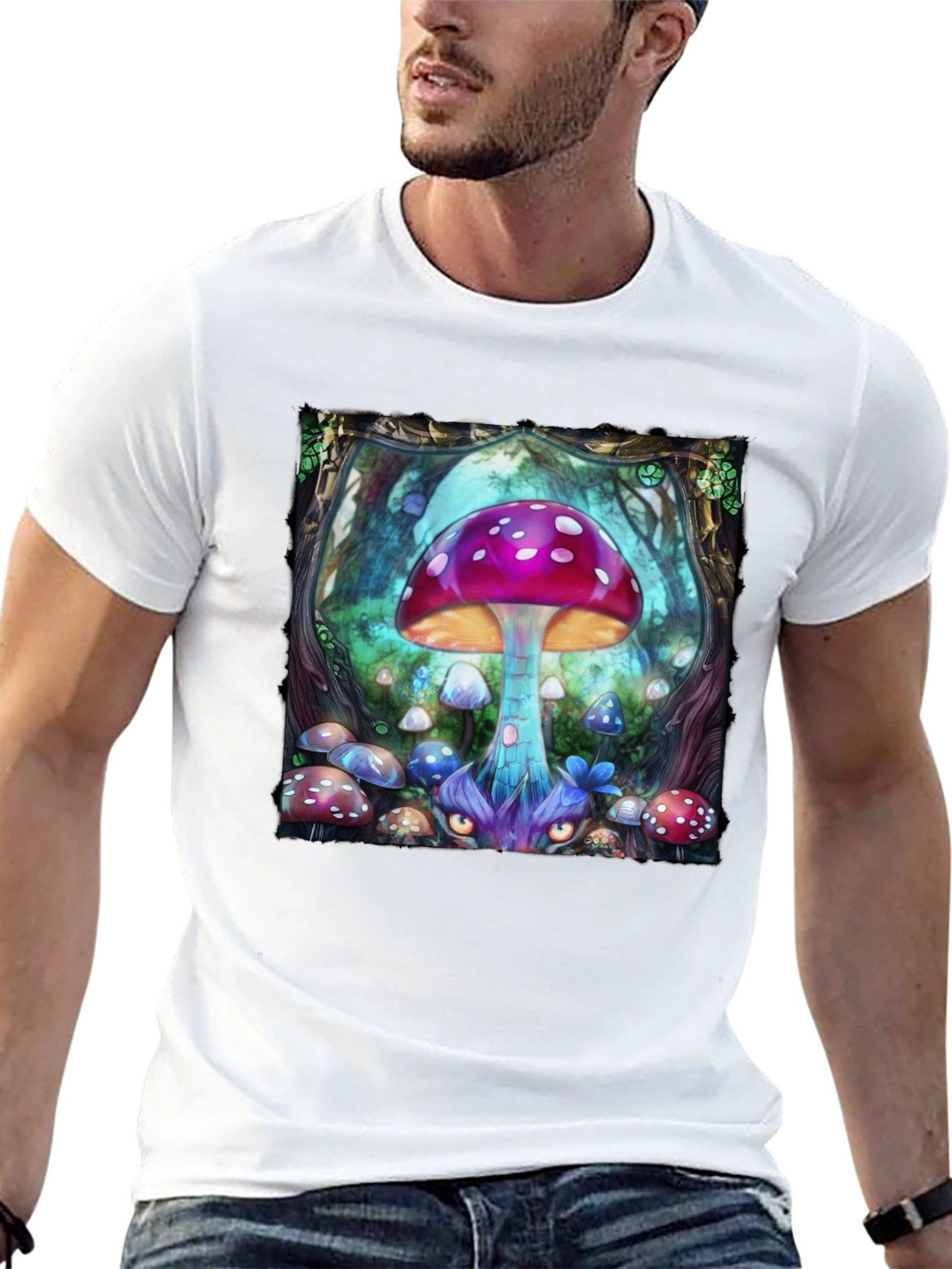 Mushroom Fantasy Graphic Tee