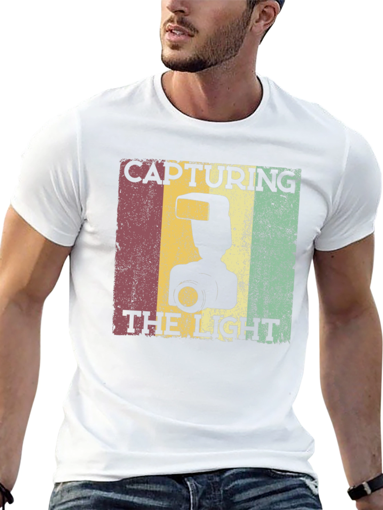 Capturing the Light Retro Photographer T-Shirt