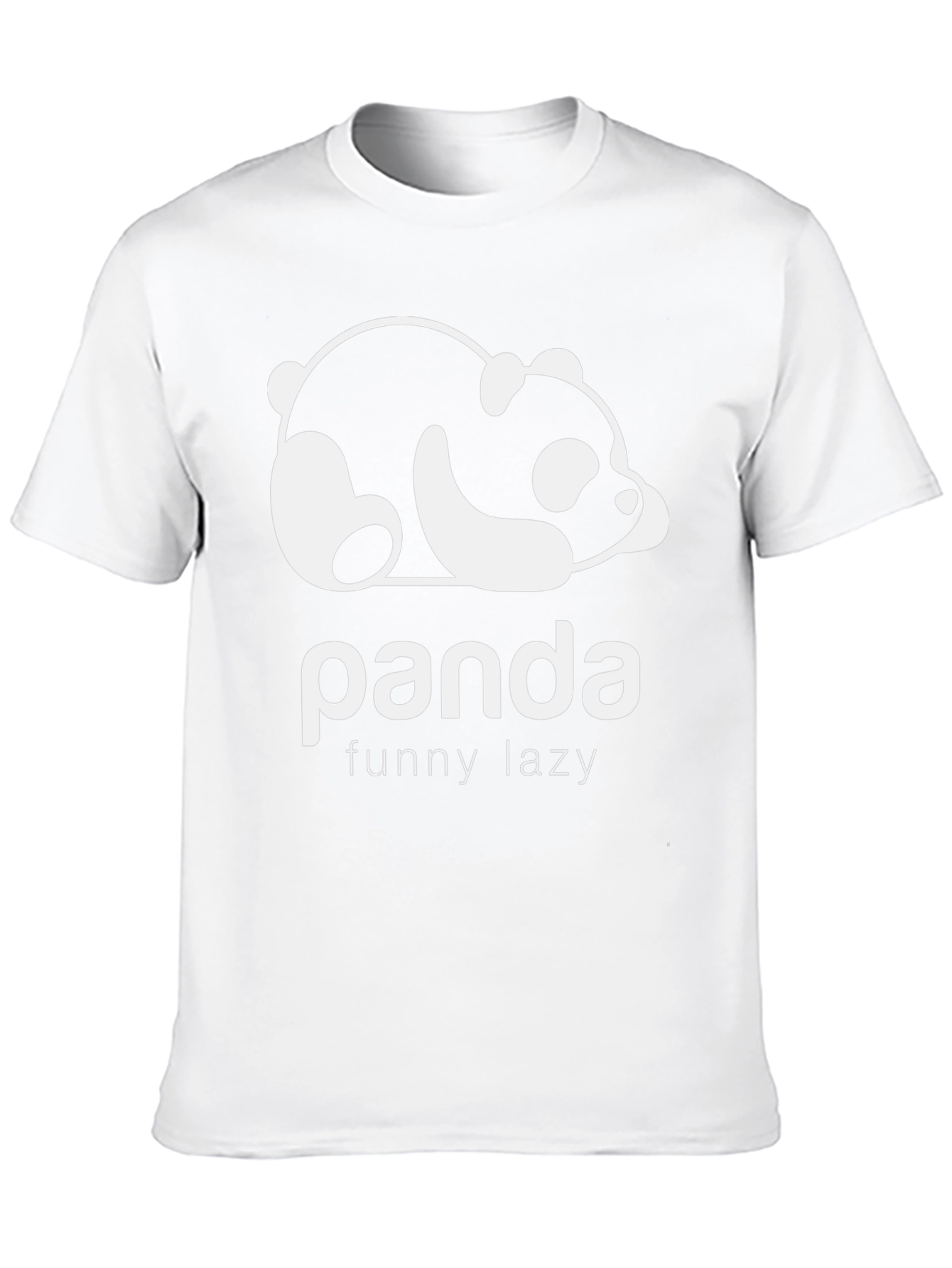 Lazy Panda Graphic T-Shirt
