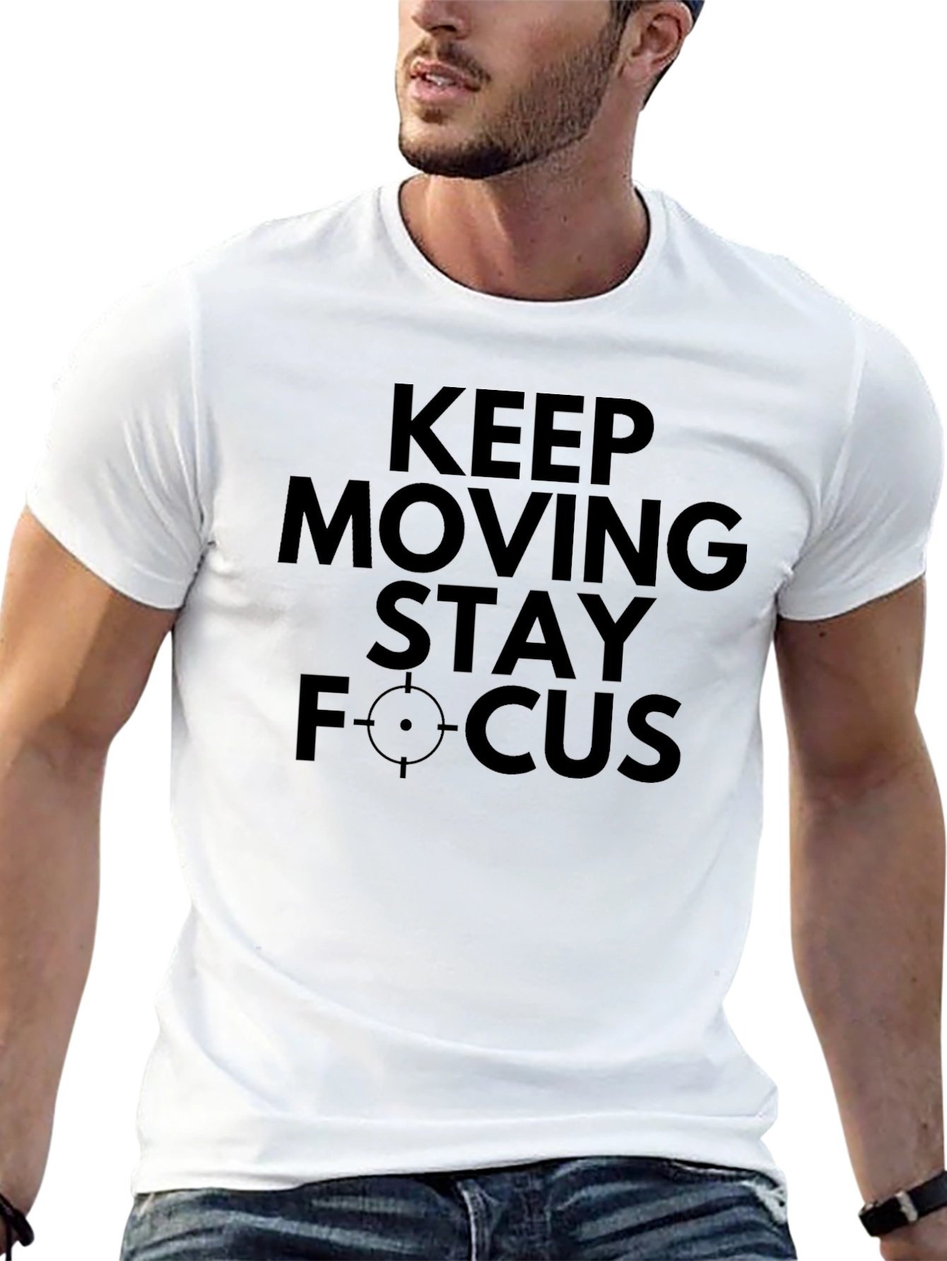 Keep Moving Stay Focus T-Shirt