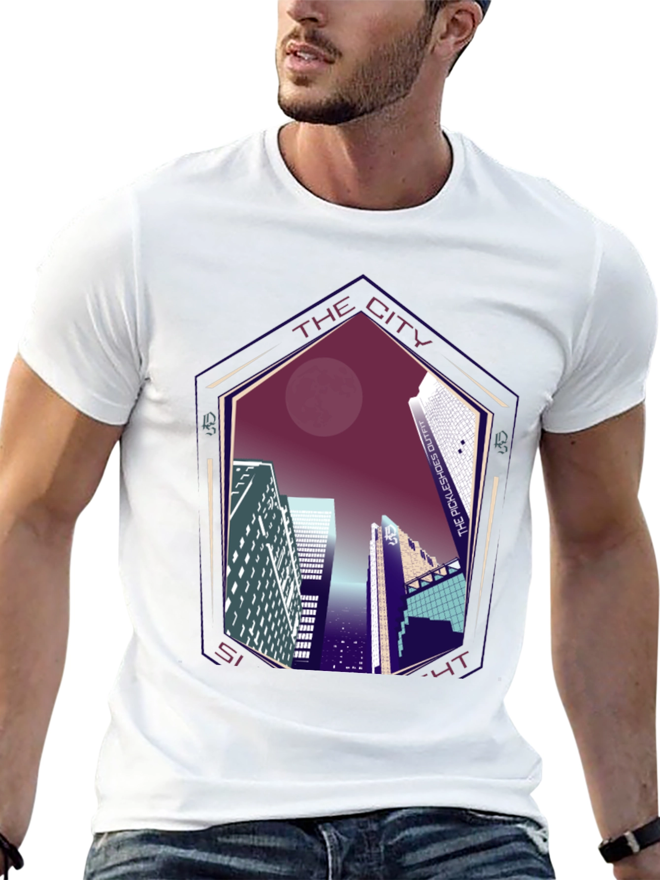 Cityscape T-Shirt - The Pickleshoes Outfit
