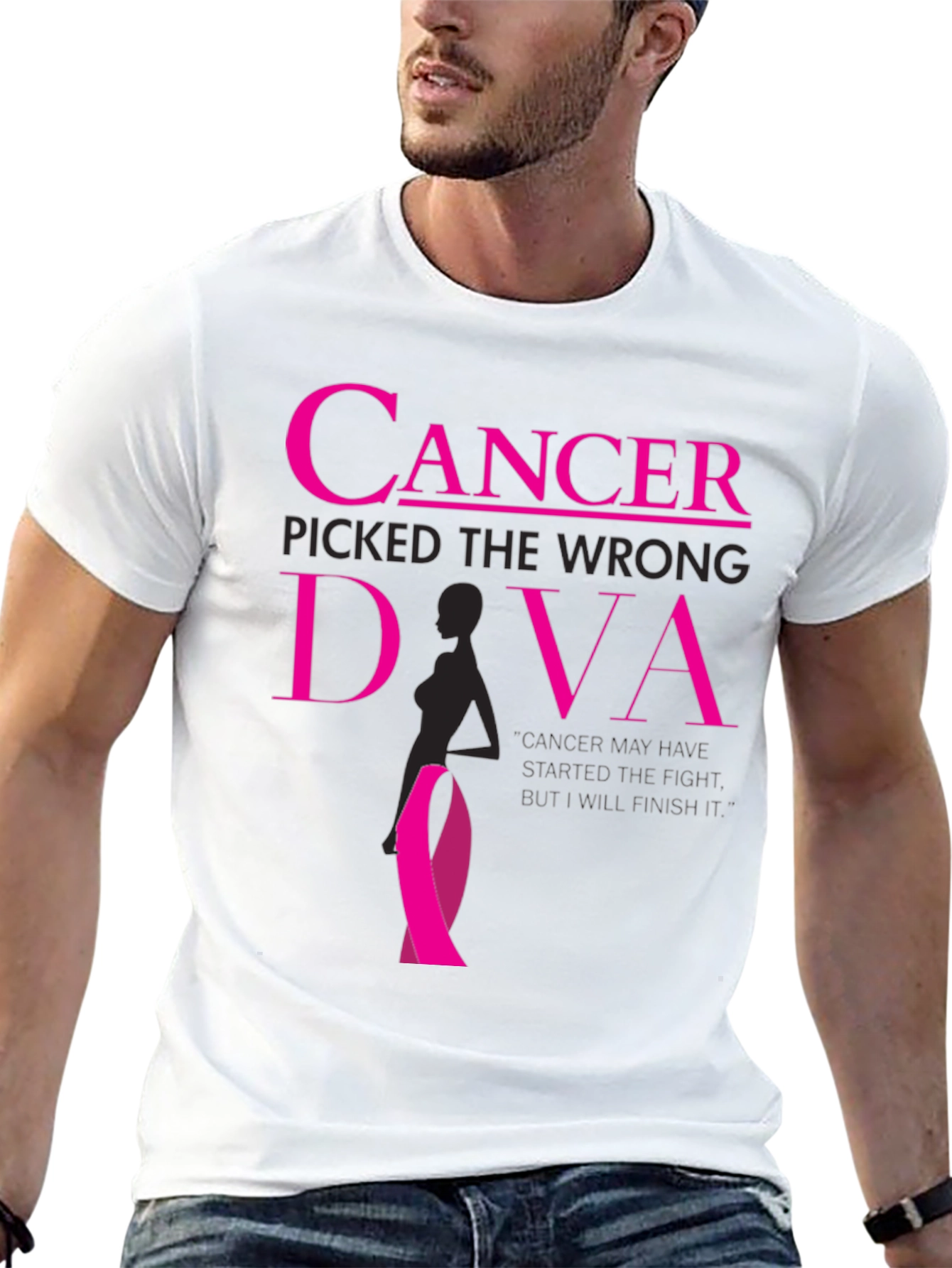 Cancer Picked the Wrong Diva T-Shirt