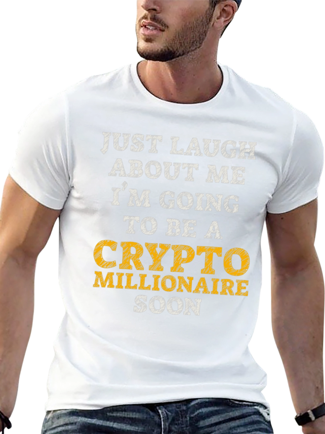 Crypto Millionaire Soon Graphic T-Shirt