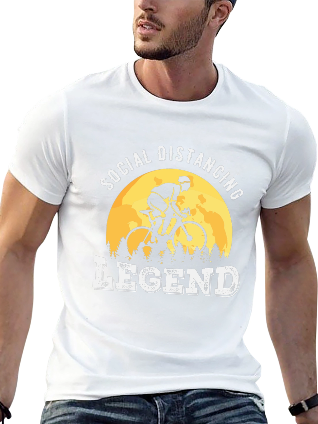 Social Distancing Legend Graphic Tee