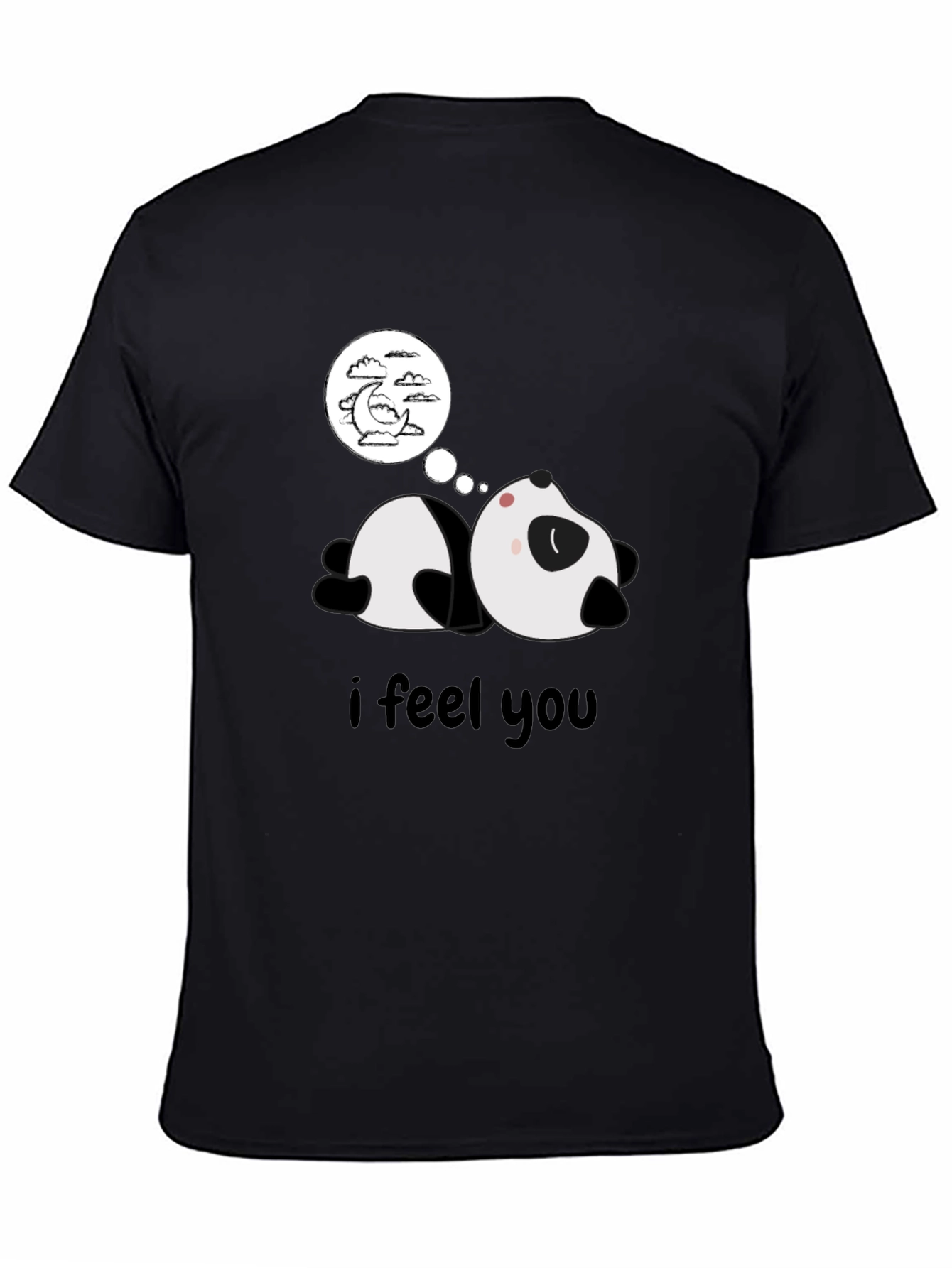 Lazy Panda Sleepy T-Shirt - Dreamy Graphic Tee