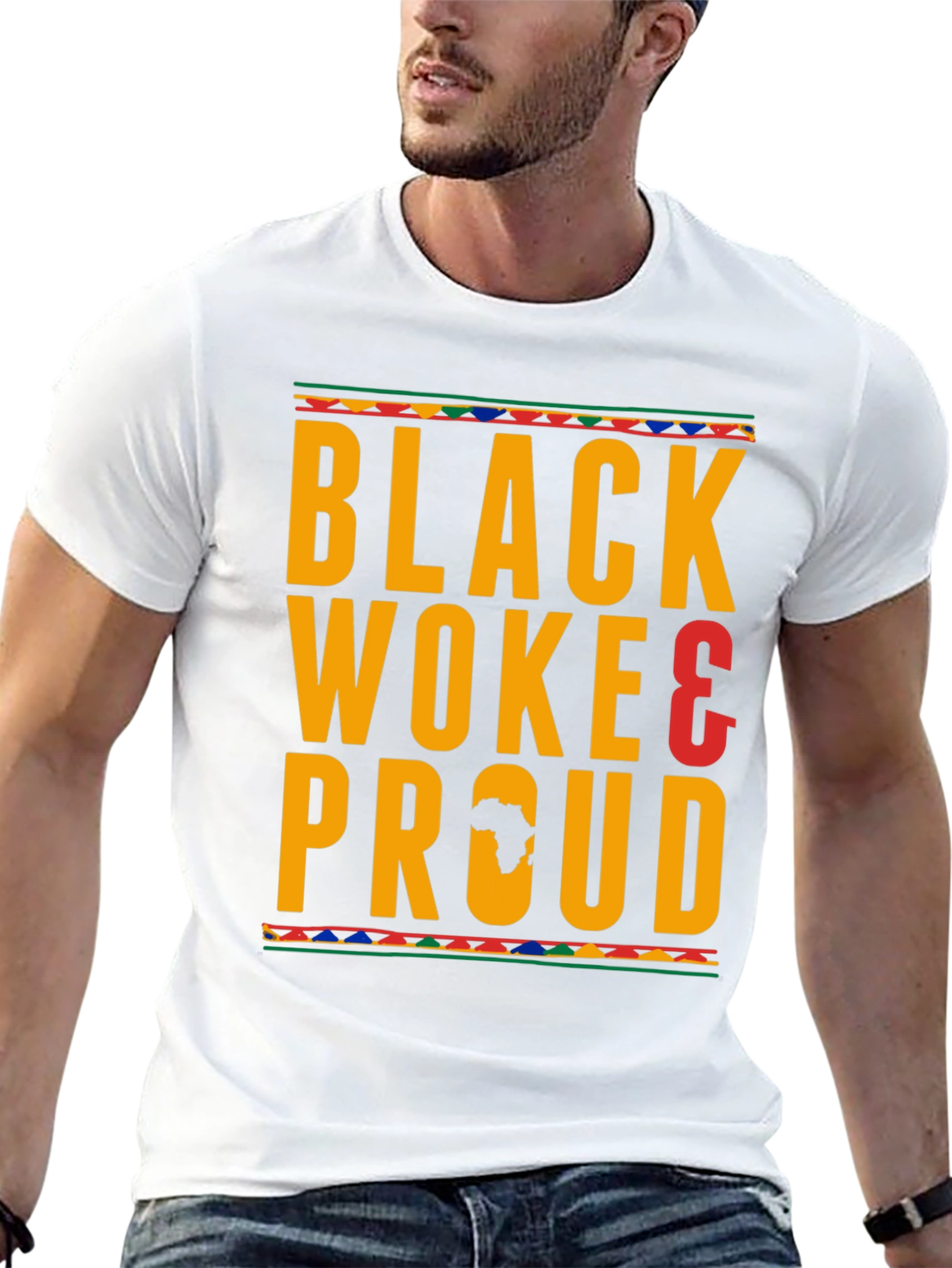 Black Woke & Proud Graphic Tee