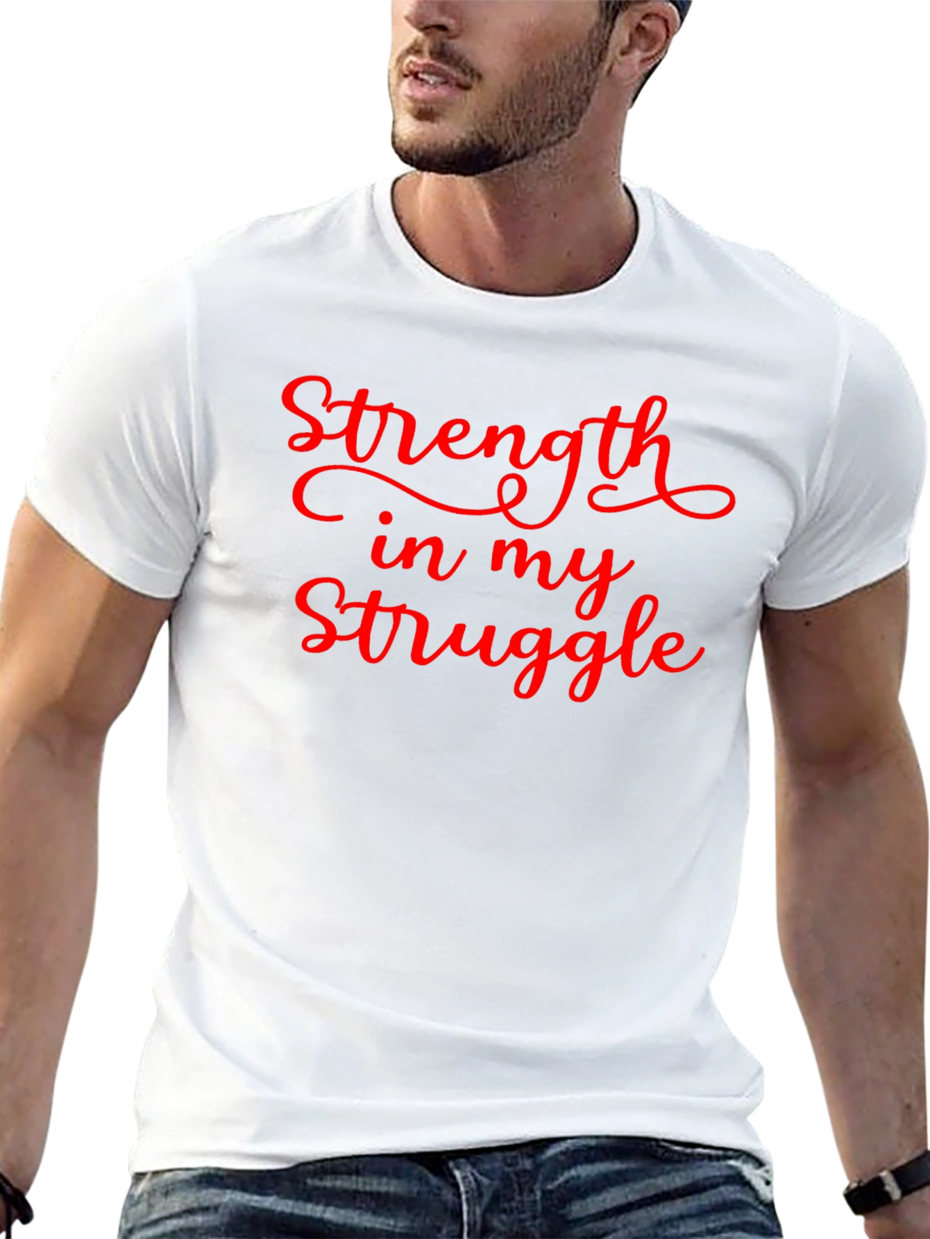 Strength in My Struggle Graphic T-Shirt