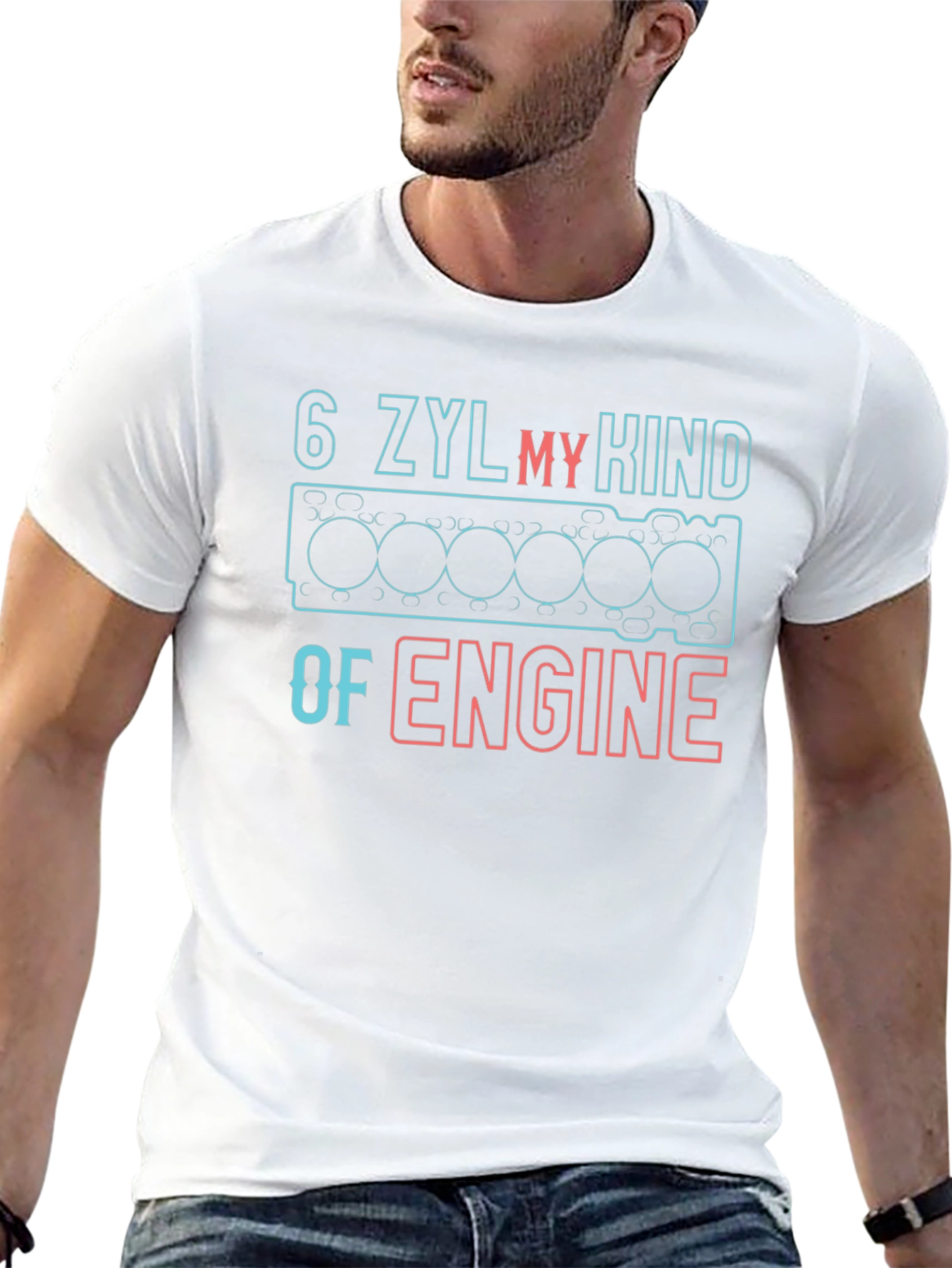 6 ZYL My Kind of Engine Graphic Tee
