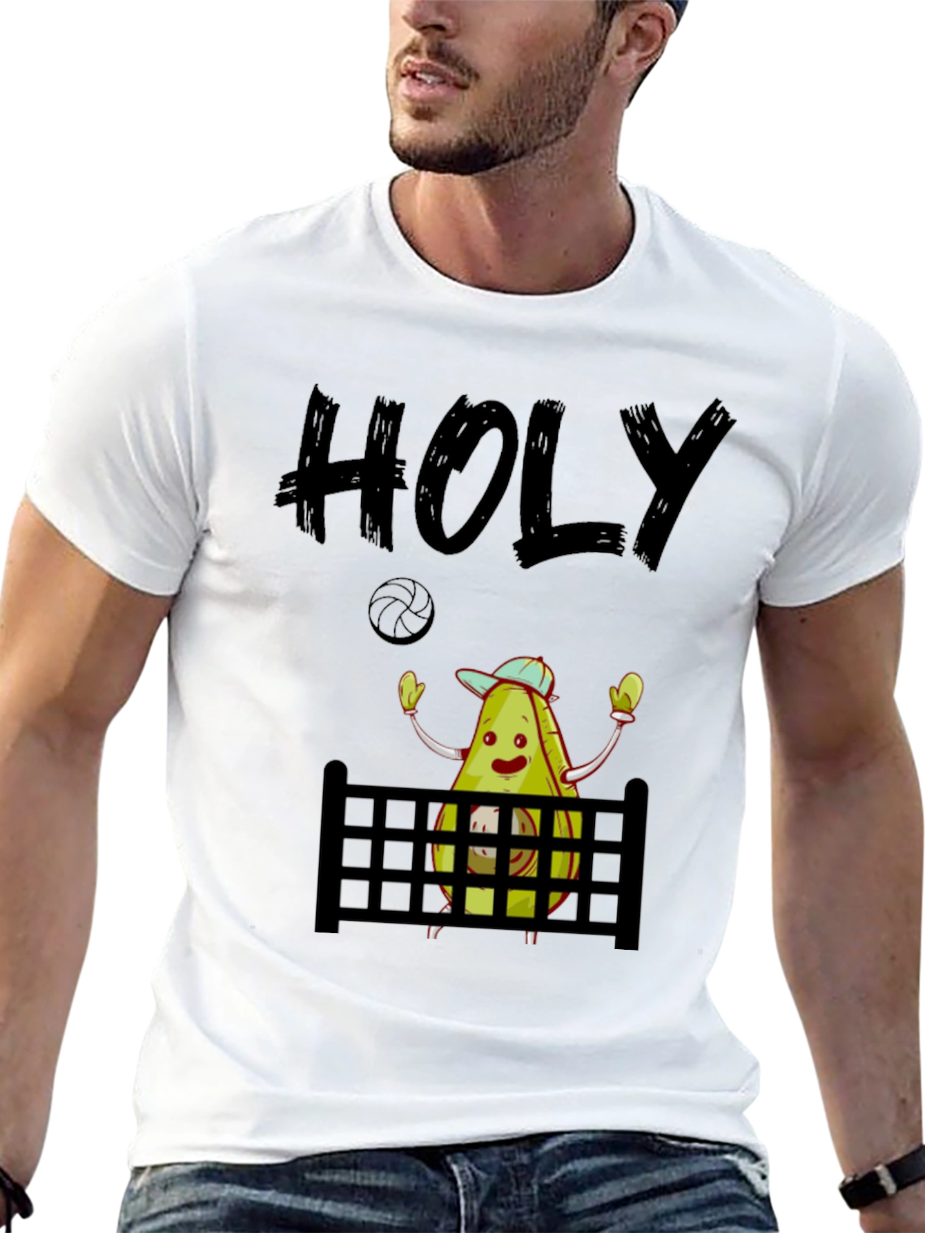 Holy Guacamole Volleyball T-Shirt