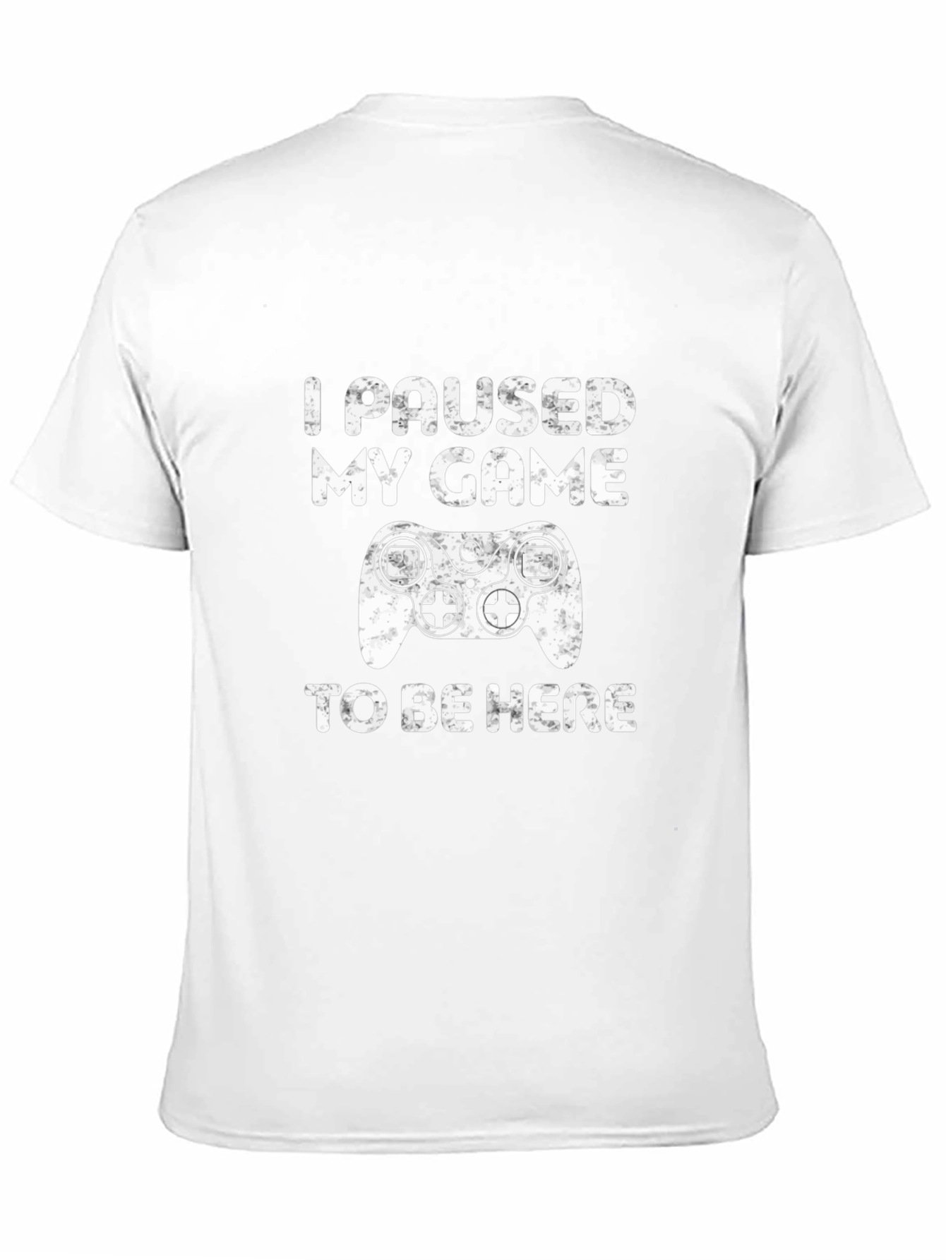 Funny Gamer T-Shirt: I Paused My Game