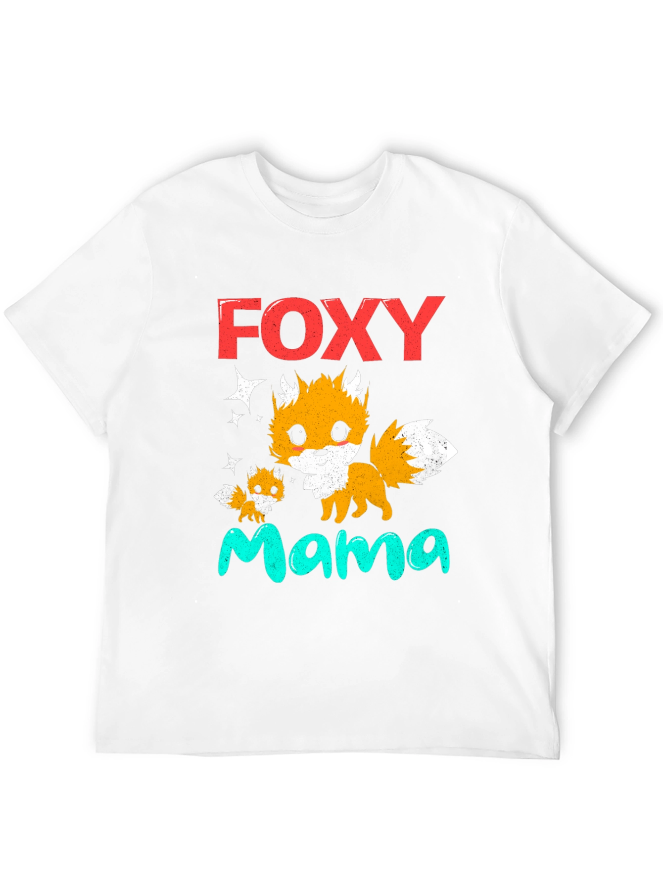 Foxy Mama T-Shirt - Cute Fox Graphic Tee