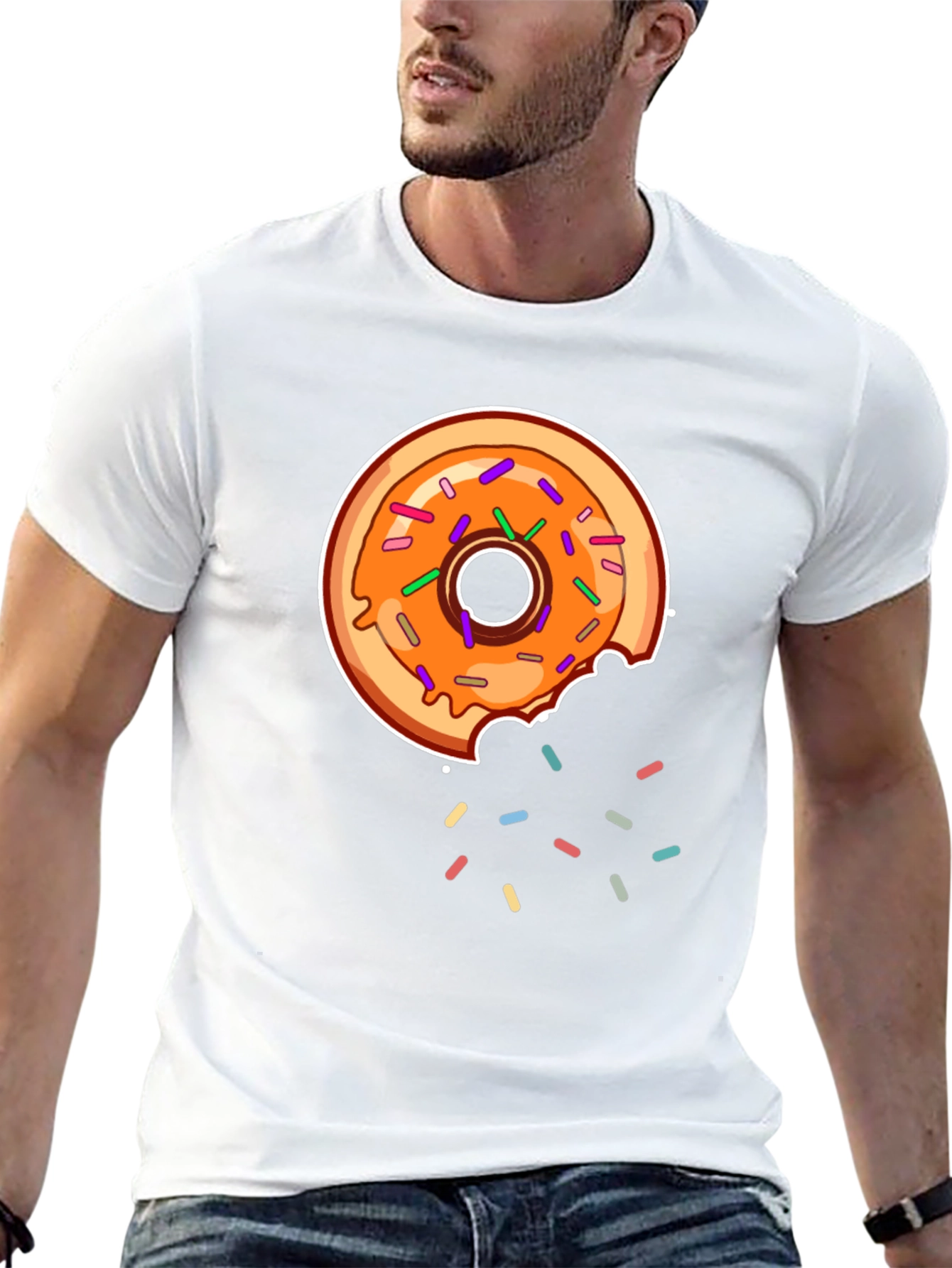 Donut Graphic Tee - Sweet Treat Style!