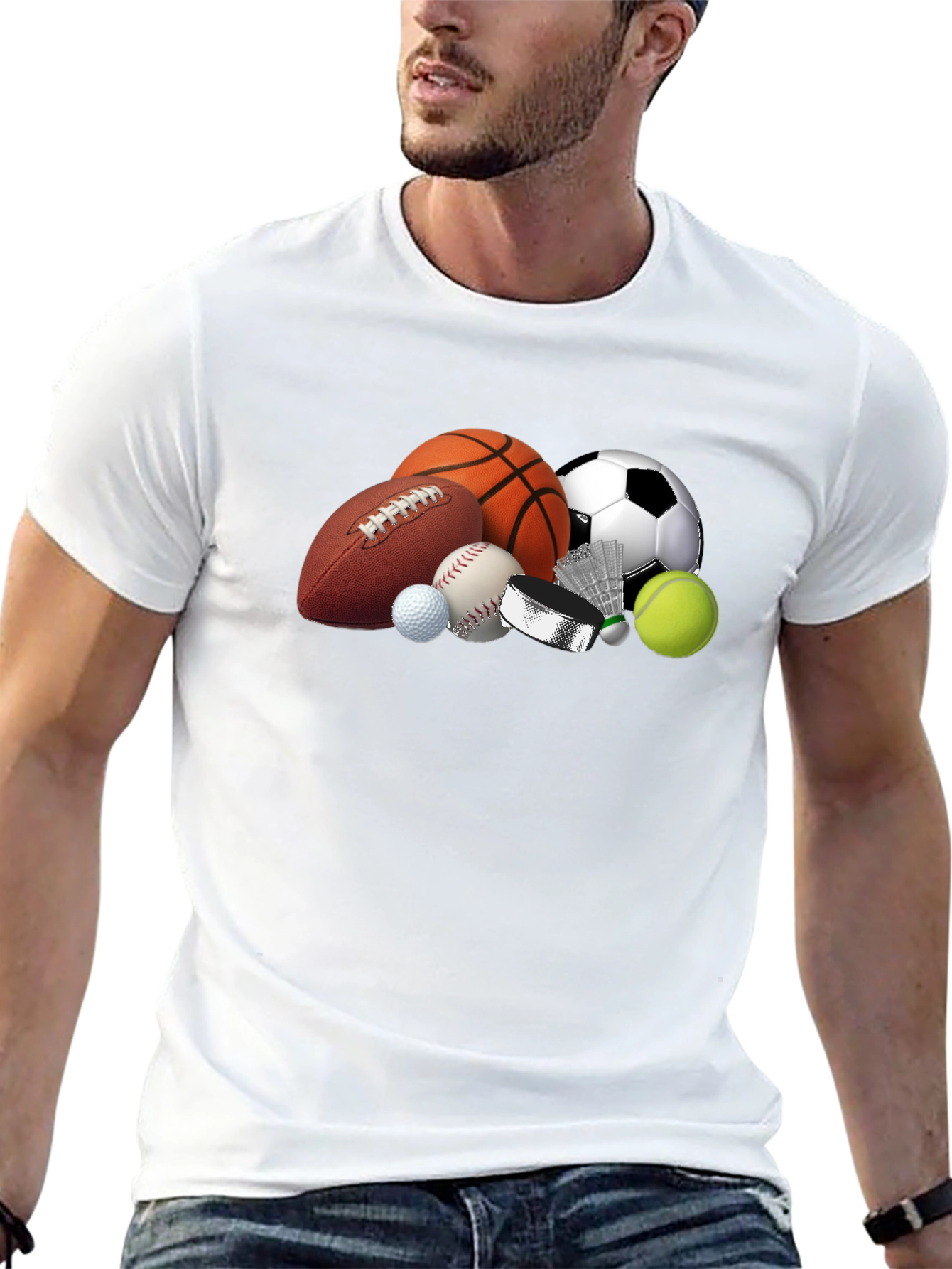Sports Balls T-Shirt - Casual Wear